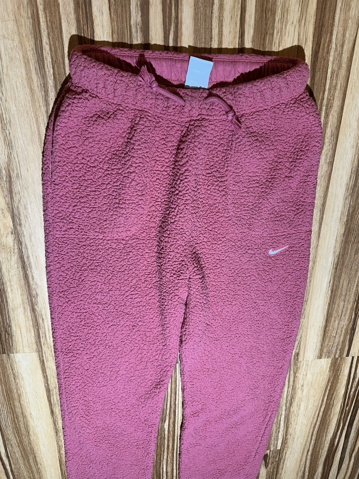 Nike Nike Pink Fleece sweatPants Size 27" / US 4 / IT 40 - 3 Thumbnail