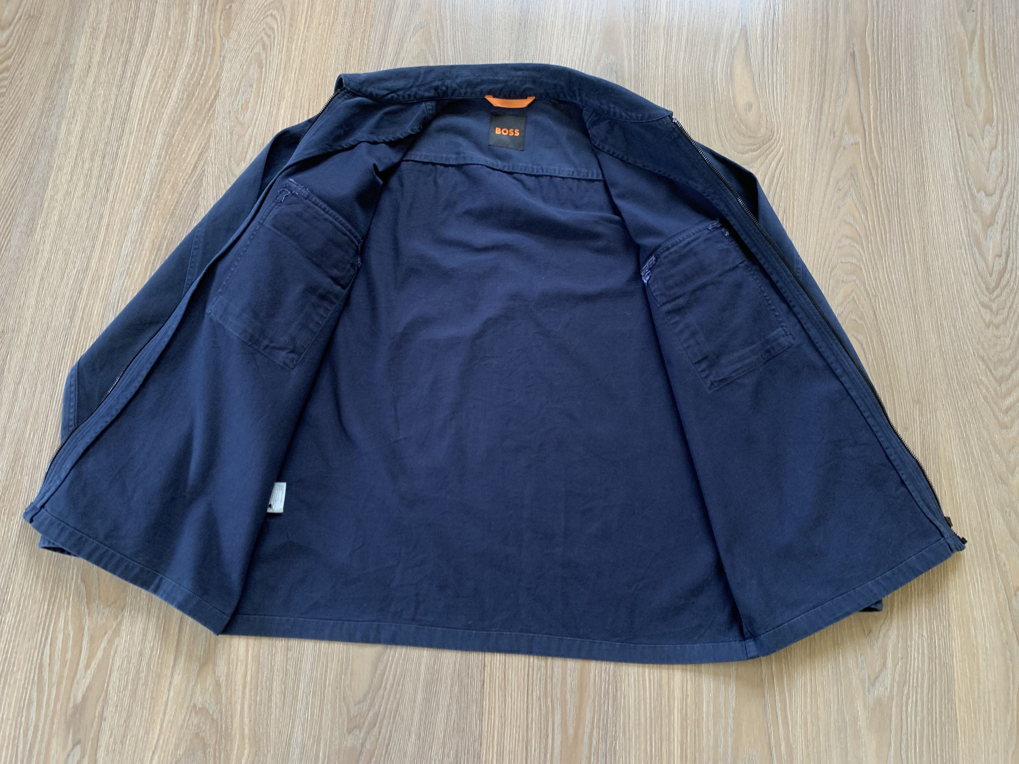 Hugo Boss BOSS Orange Lovel Mens Overshirt Zip Size US M / EU 48-50 / 2 - 4 Thumbnail