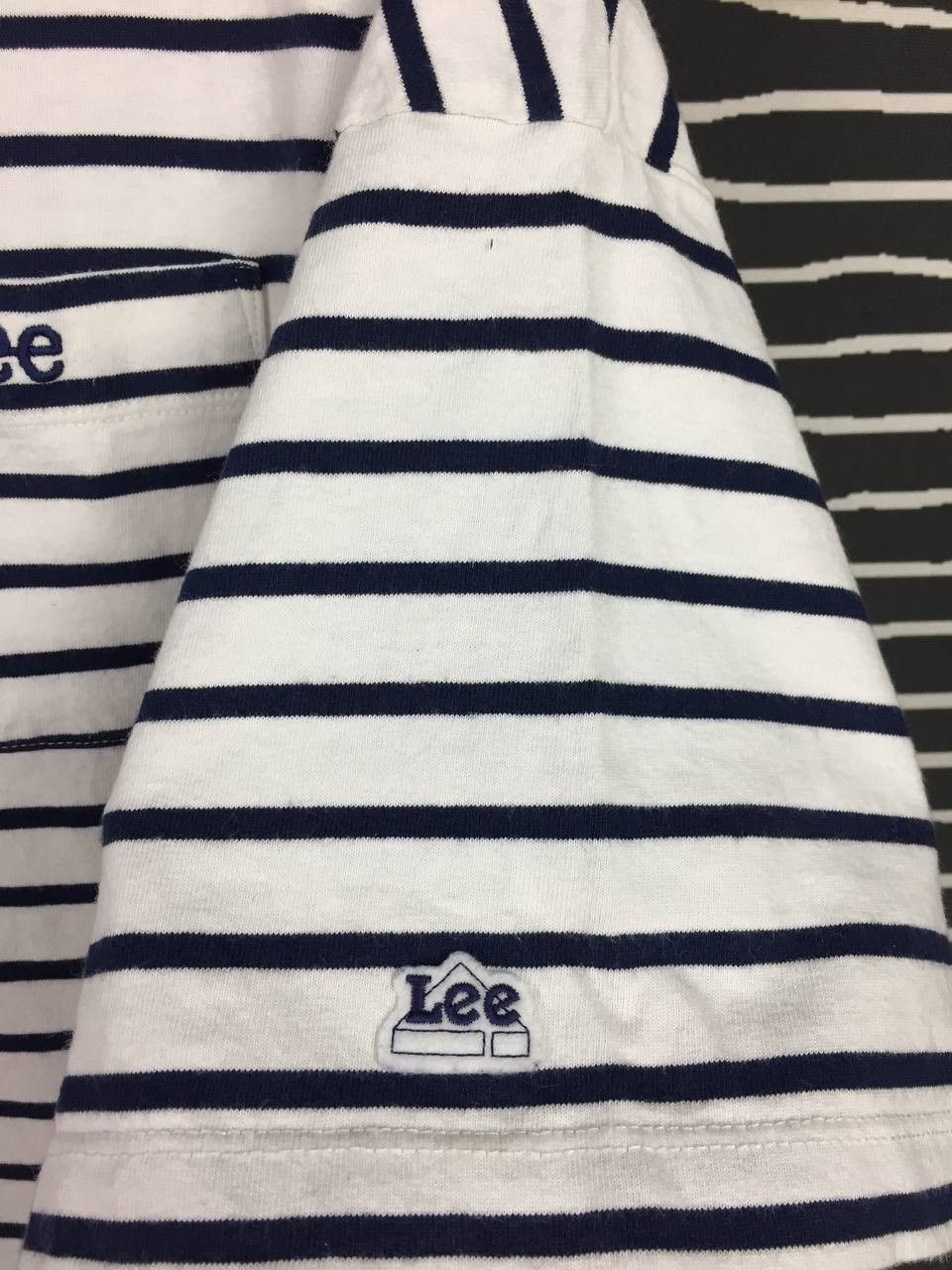 Lee LEE Union Made Sanforized Shrunk Striped Oversized Tee Size US M / EU 48-50 / 2 - 5 Thumbnail