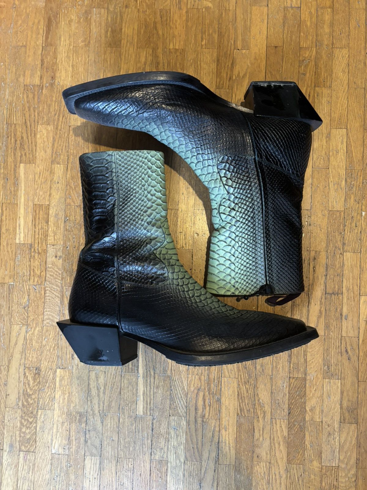 Eytys EYTYS Reptilian Boots Size US 12 / EU 45 - 1 Thumbnail