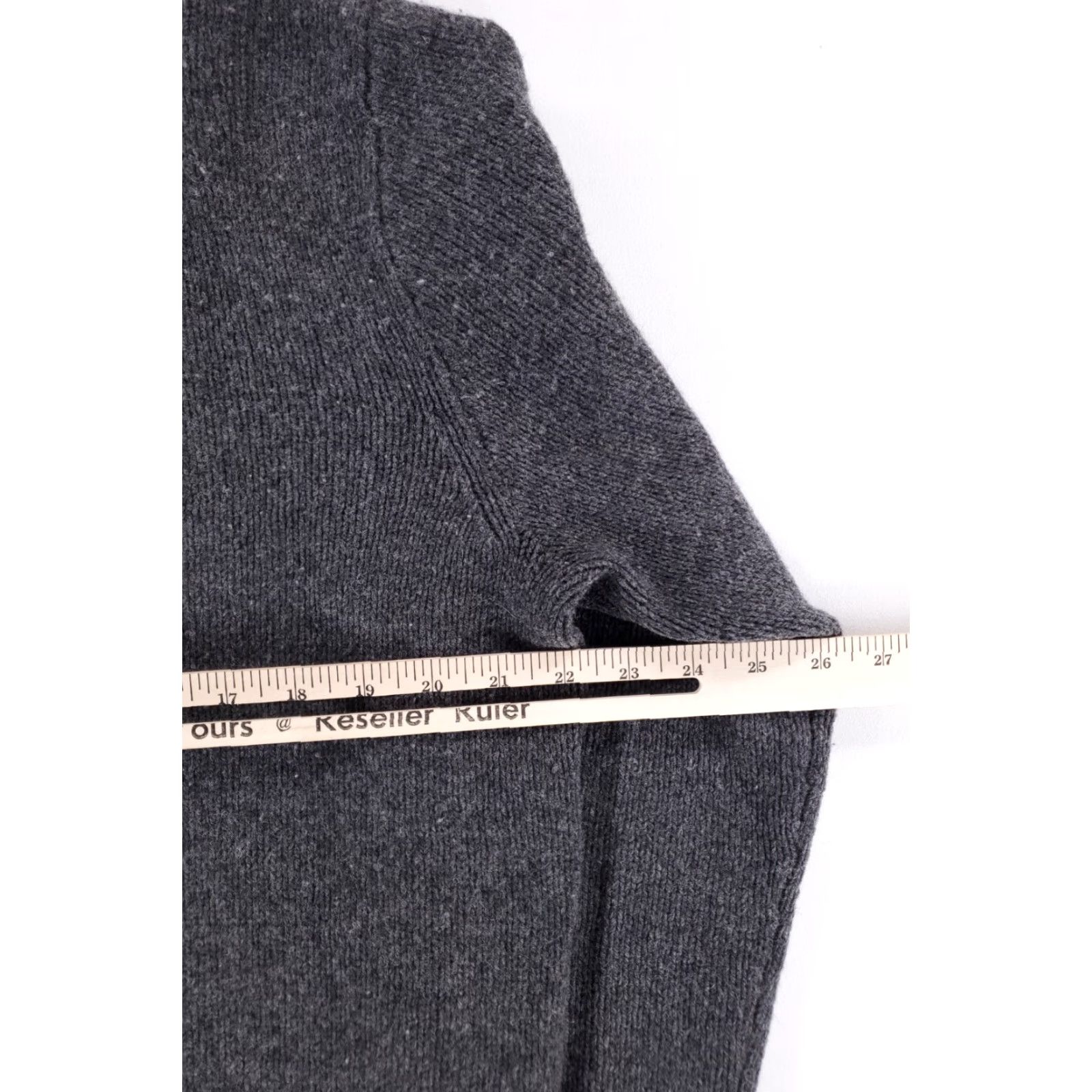 Ralph Lauren Ralph Lauren Polo Sweater 1/4 Zip Merino Wool Angora Gray L Mens Size US L / EU 52-54 / 3 - 6 Thumbnail