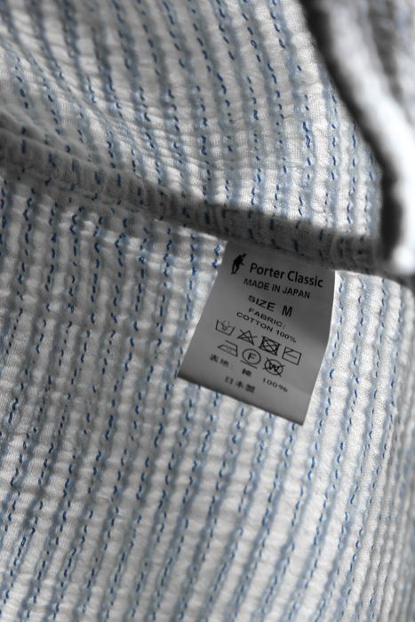 Porter Classic Porter Classic SASHIKO SUPER LIGHT KEROUAC SHIRT