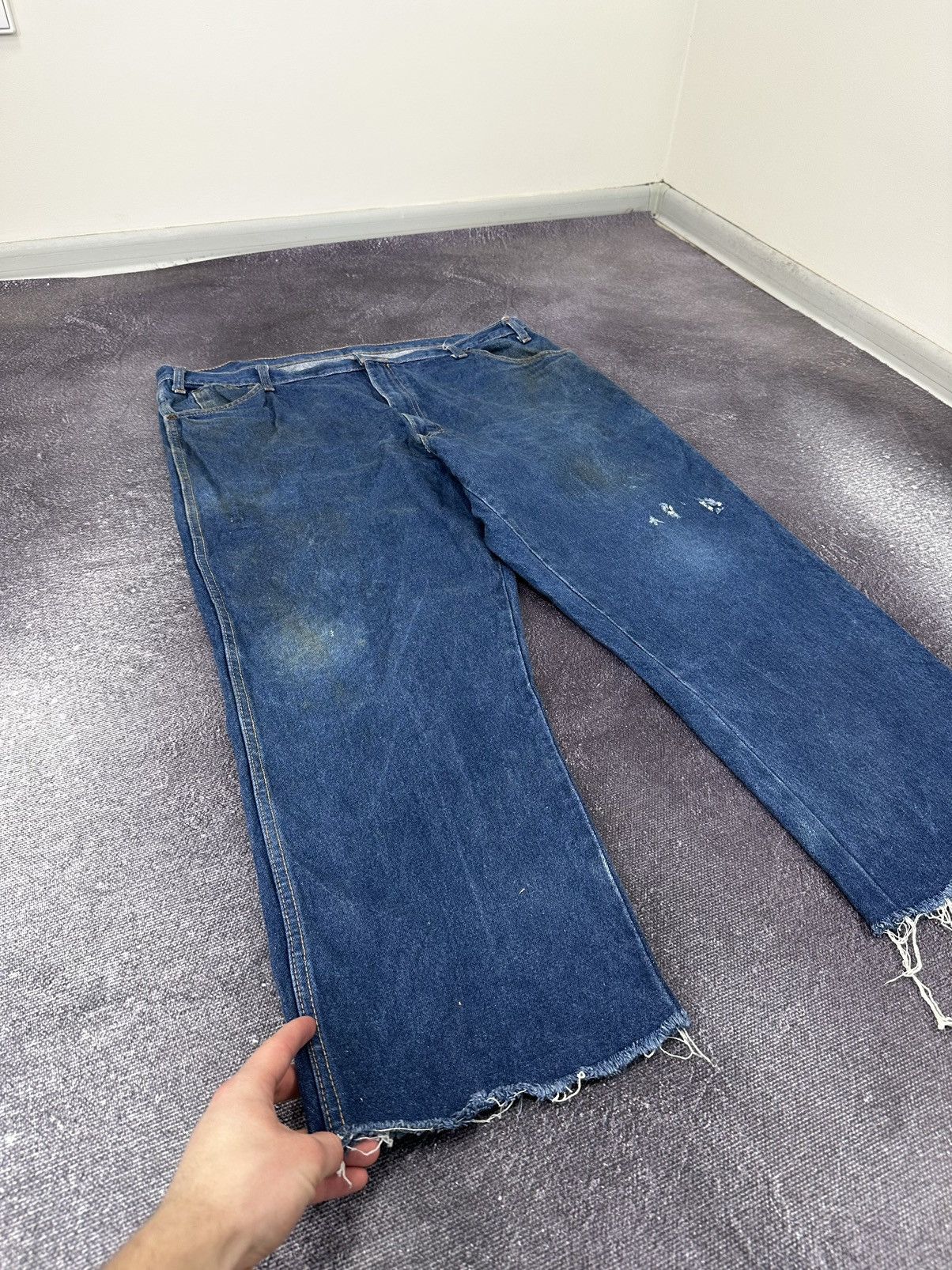 Dickies Vintage Dickies Baggy Distressed Opium Faded USA Work Jeans Size US 42 / EU 58 - 10 Thumbnail