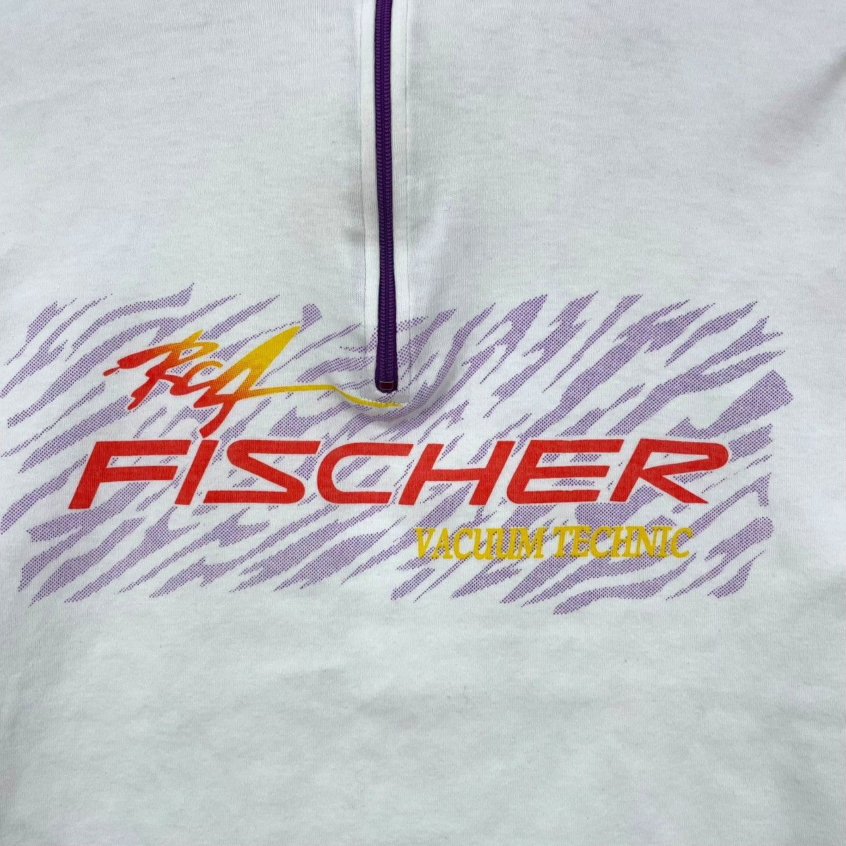 Vintage Vintage Fischer Ski Half Zip Long Sleeve Shirt Size US M / EU 48-50 / 2 - 4 Thumbnail
