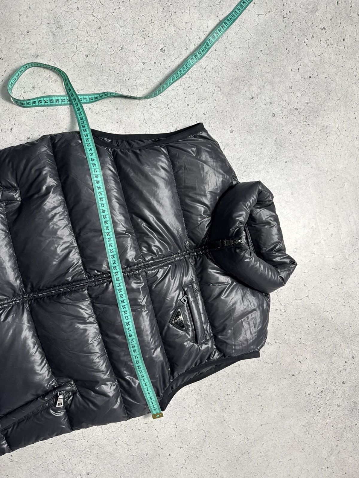 Prada Prada Down Puffer Vest Jacket Black Size US M / EU 48-50 / 2 - 14 Thumbnail