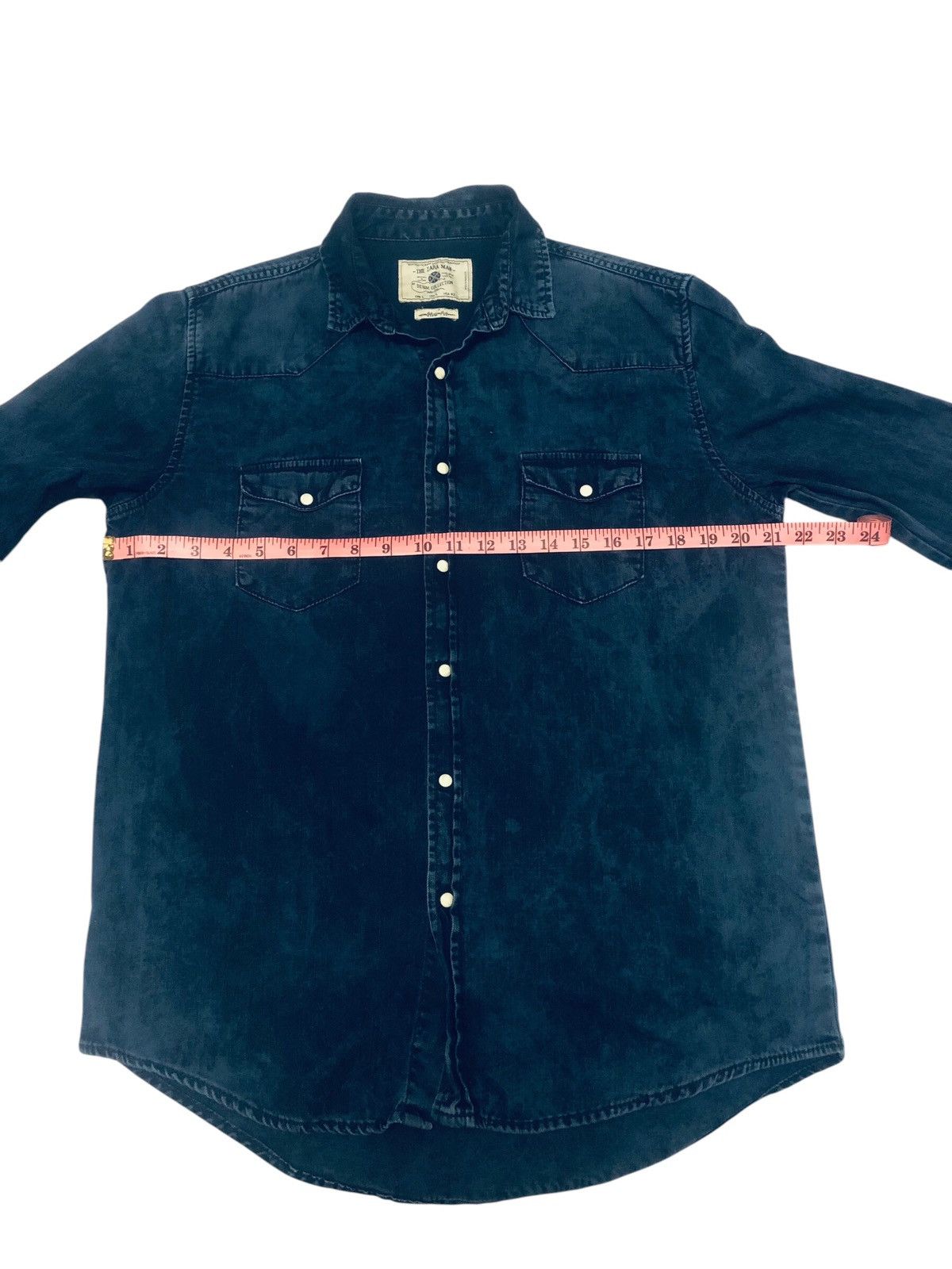 Japanese Brand × Zara Zara man long sleeve shirt Size US L / EU 52-54 / 3 - 7 Thumbnail