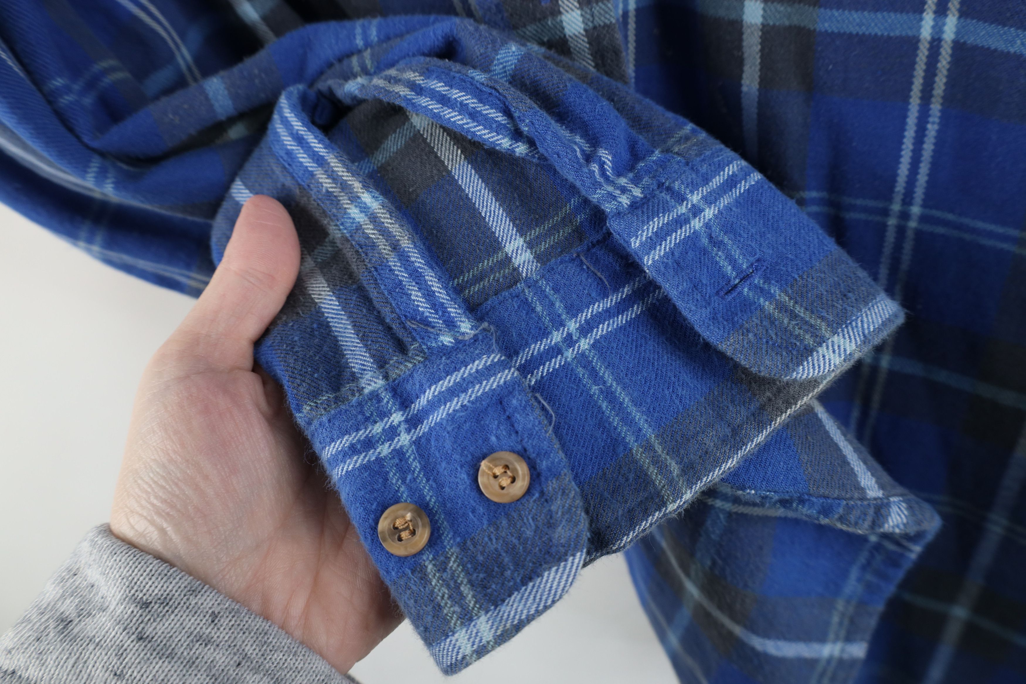 Vintage Vintage 90s Streetwear Flannel Collared Button Down Shirt Size US M / EU 48-50 / 2 - 6 Thumbnail