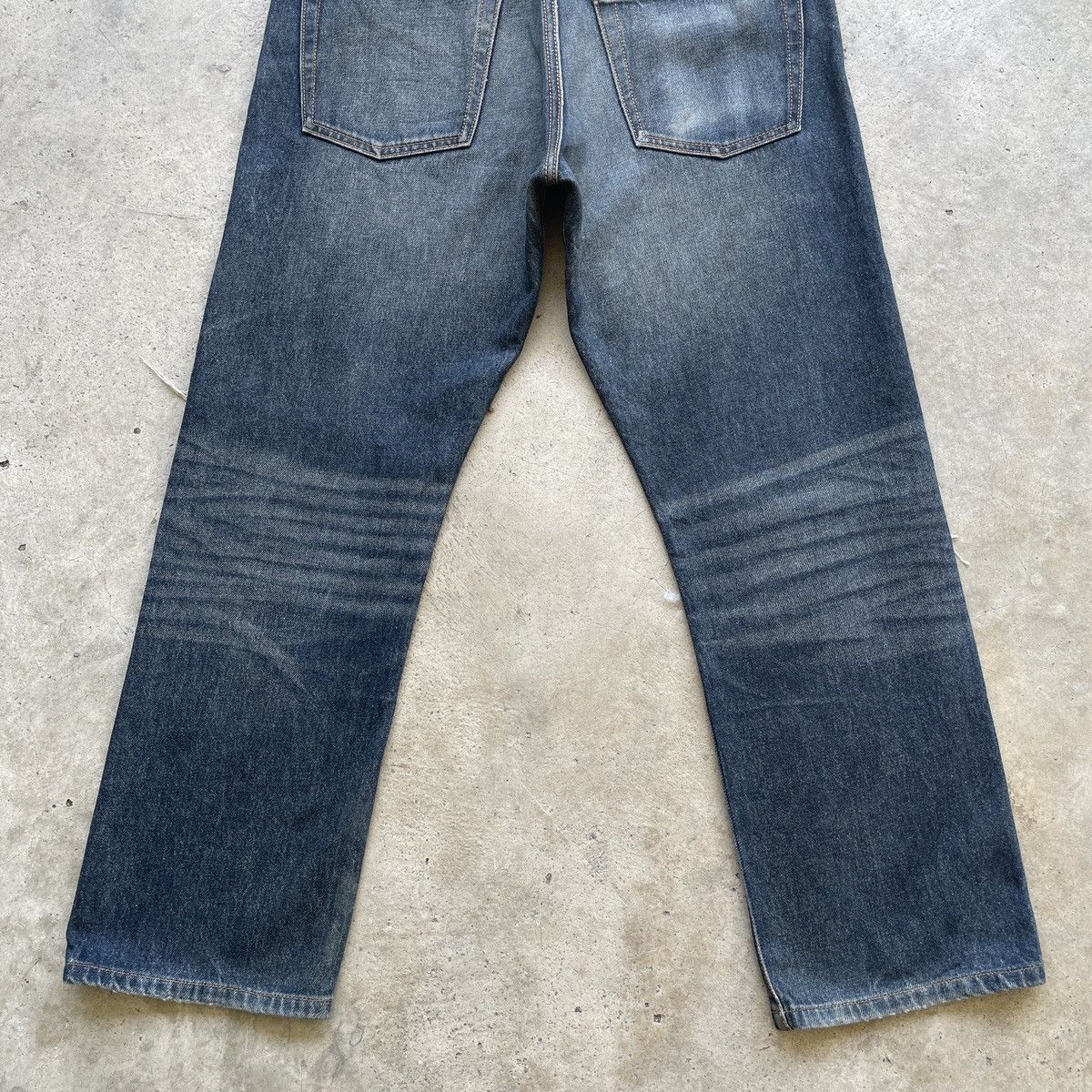 Japanese Brand Japanese Brand Gu Distressed Rusty Faded Denim Jeans Pants Size US 33 - 9 Thumbnail