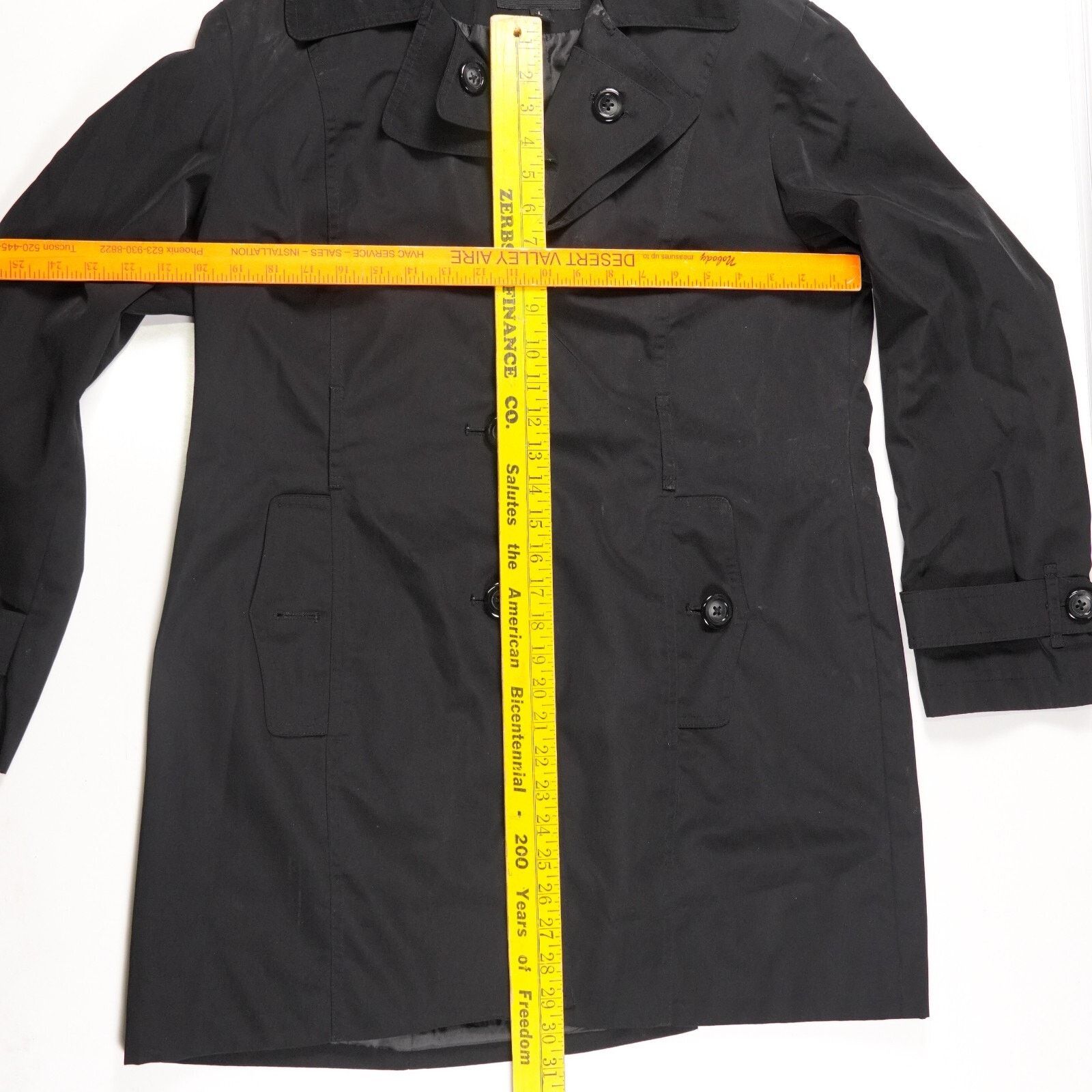 London Fog London Fog Button Up Trench Coat Light Winter Jacket L Size US L / EU 52-54 / 3 - 3 Thumbnail