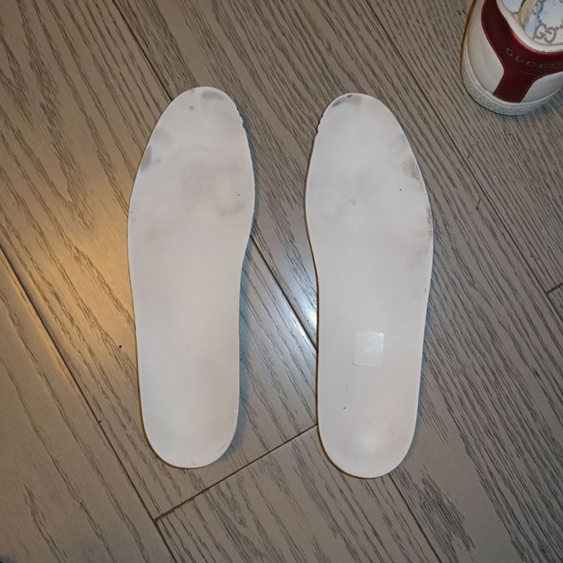Gucci Gucci Ace Blade Sneakers with Distressed Finish Size US 8 / EU 41 - 6 Thumbnail