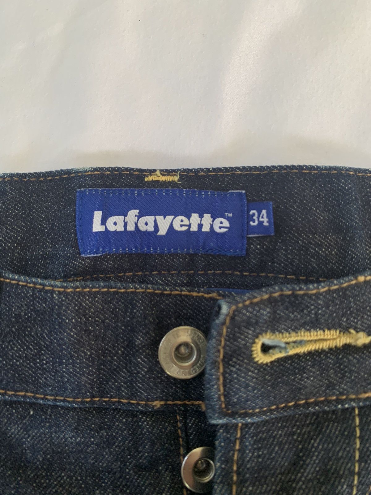 Lafayette 148 Lafayette Japanese Denim Pants Size US 34 / EU 50 - 3 Thumbnail