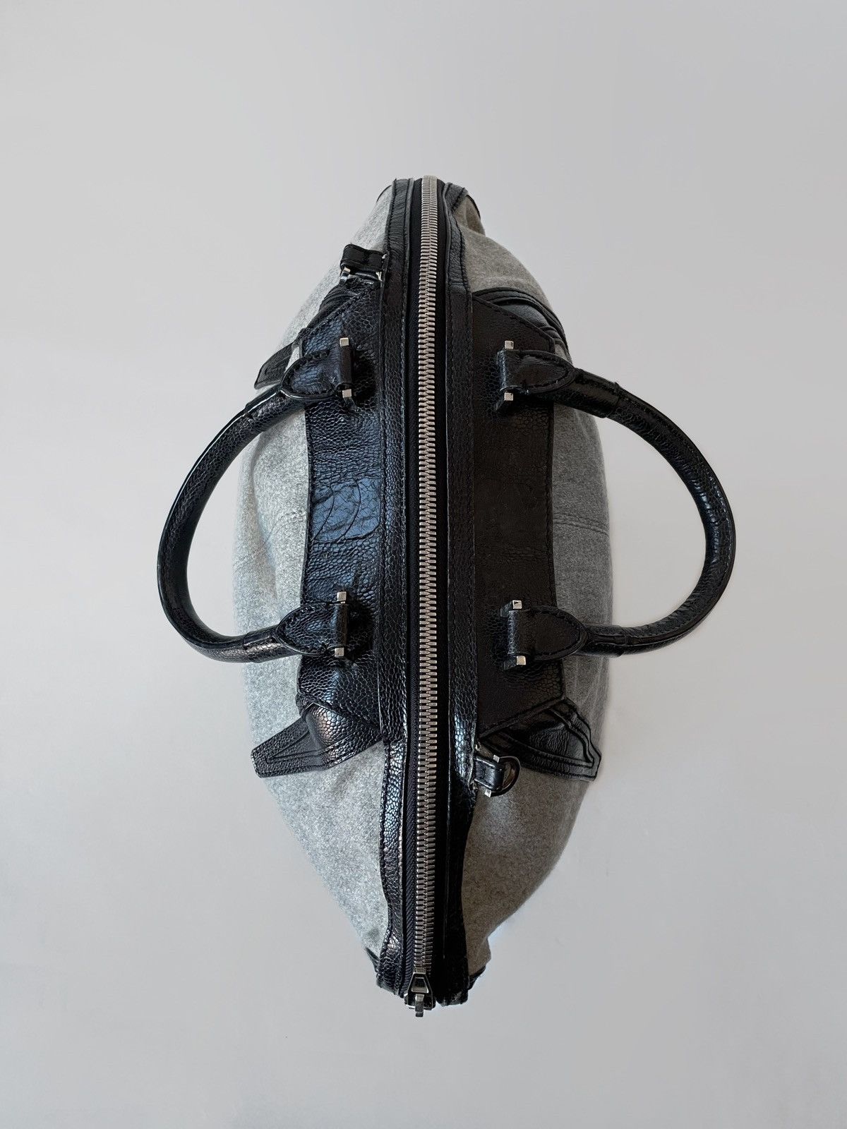 Alexander Wang Alexander Wang “Emile” Wool/leather Handbag Bag Size ONE SIZE - 5 Thumbnail