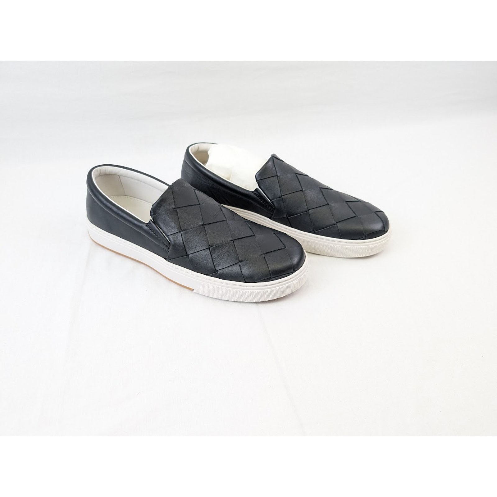 Bottega Veneta o1rshd1 Sneakers Intrecciato Calf Speedster Calf Nero Size US 12 / EU 45 - 12 Thumbnail