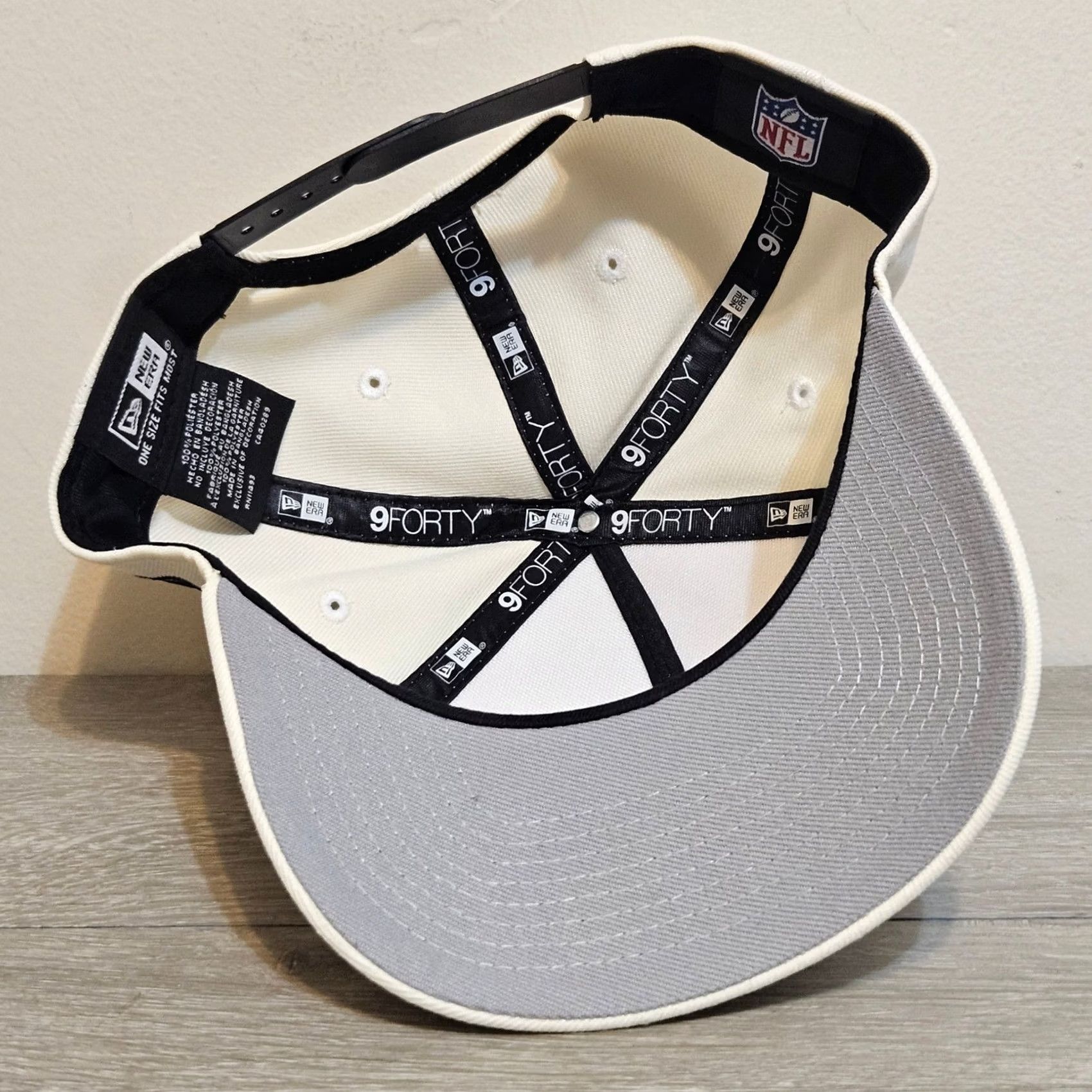 New Era New Era NFL San Francisco 49ers Snapback Baseball Cap Hat Cream One Size Men Active Size ONE SIZE - 6 Thumbnail