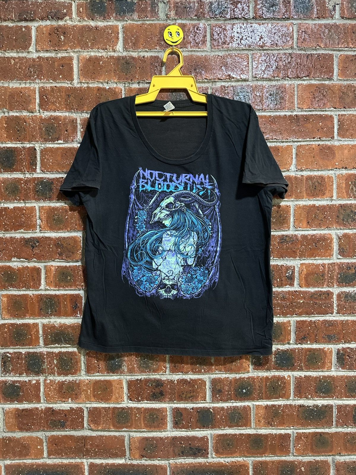 Anime × Japanese Brand × Vintage Vintage Nocturnal Bloodlust Sun Faded Tee Size US XL / EU 56 / 4 - 1 Thumbnail