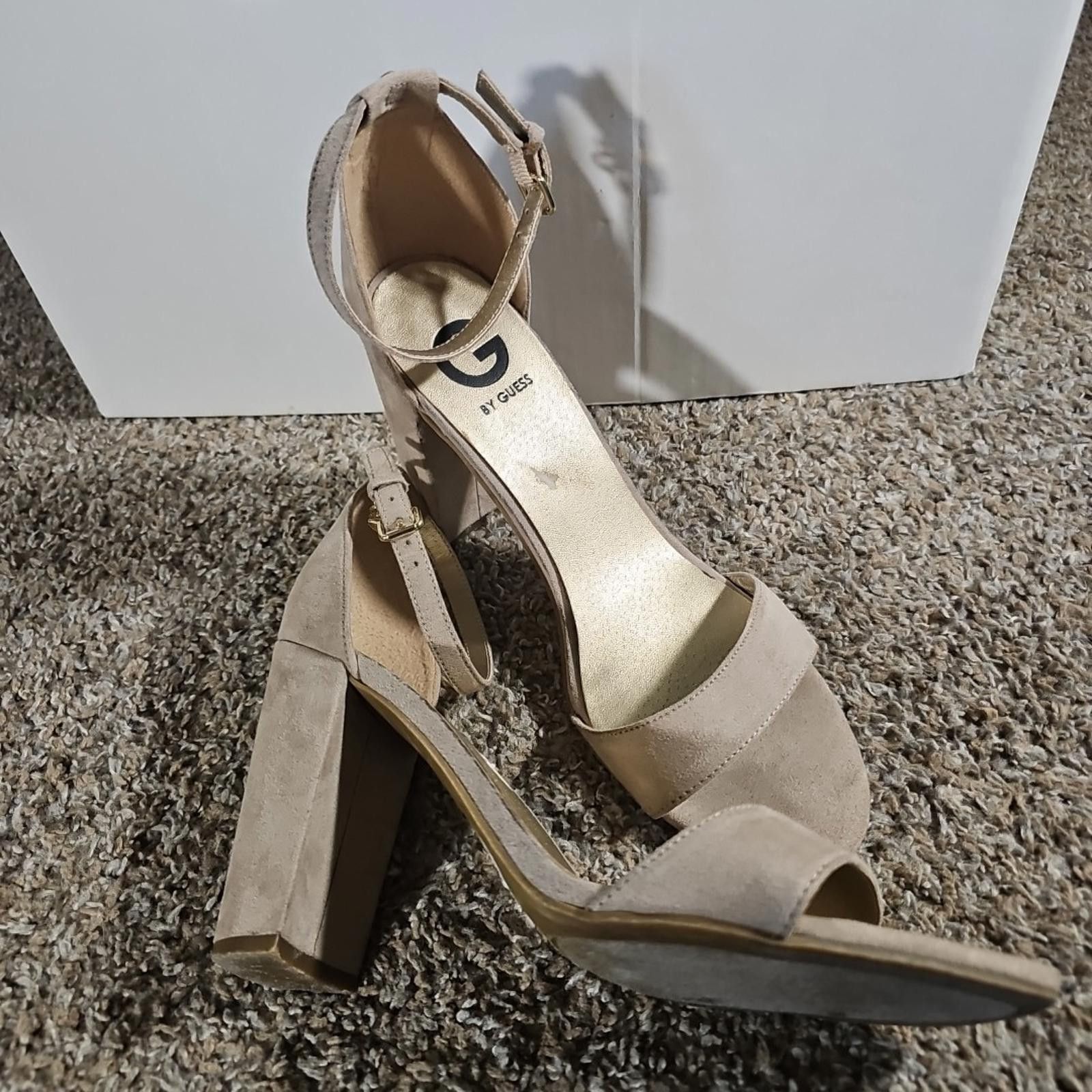 Other G By Guess Shantel Sandal Strap Open Toe Block Heel 9.5 Size US 9.5 / IT 39.5 - 2 Thumbnail