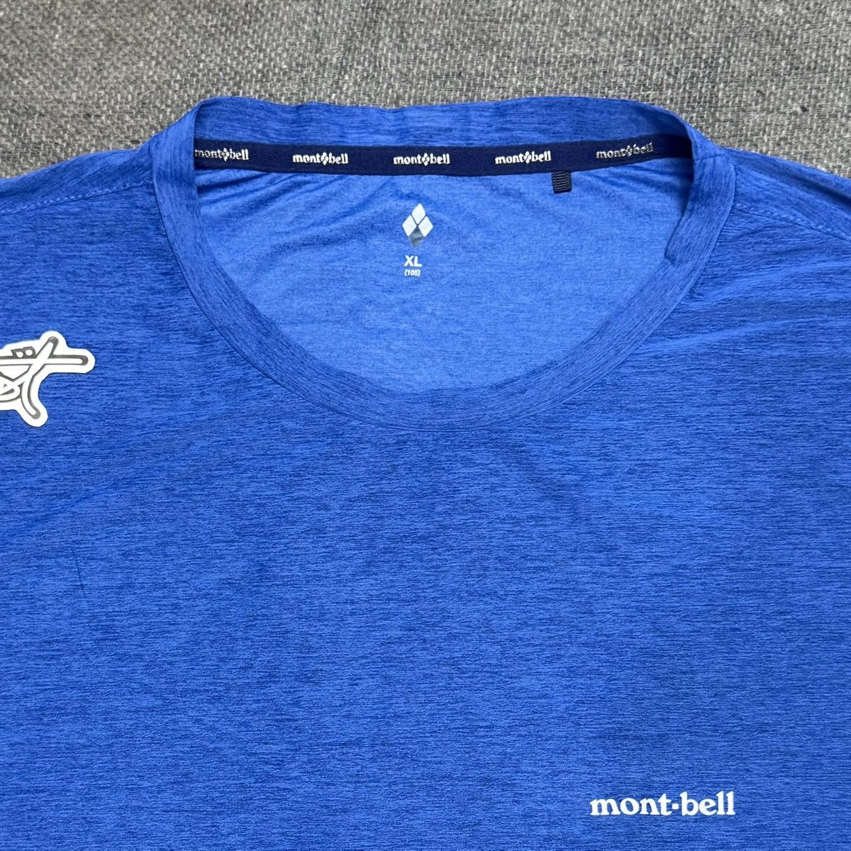 Montbell Mont-bell base layer jersey basic logo Size US XL / EU 56 / 4 - 5 Thumbnail
