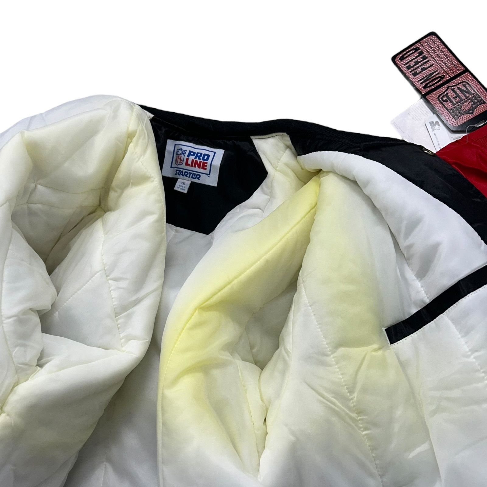 NFL VTG 00s TAMPA BAY BUCCANEERS STARTER SATIN BOMBER JACKET XXL Size US XXL / EU 58 / 5 - 11 Thumbnail
