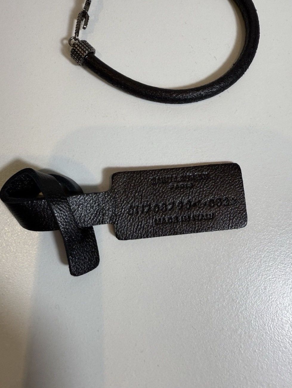 Yves Saint Laurent Opium Saint Laurent Leather Bracelet Size ONE SIZE - 5 Thumbnail