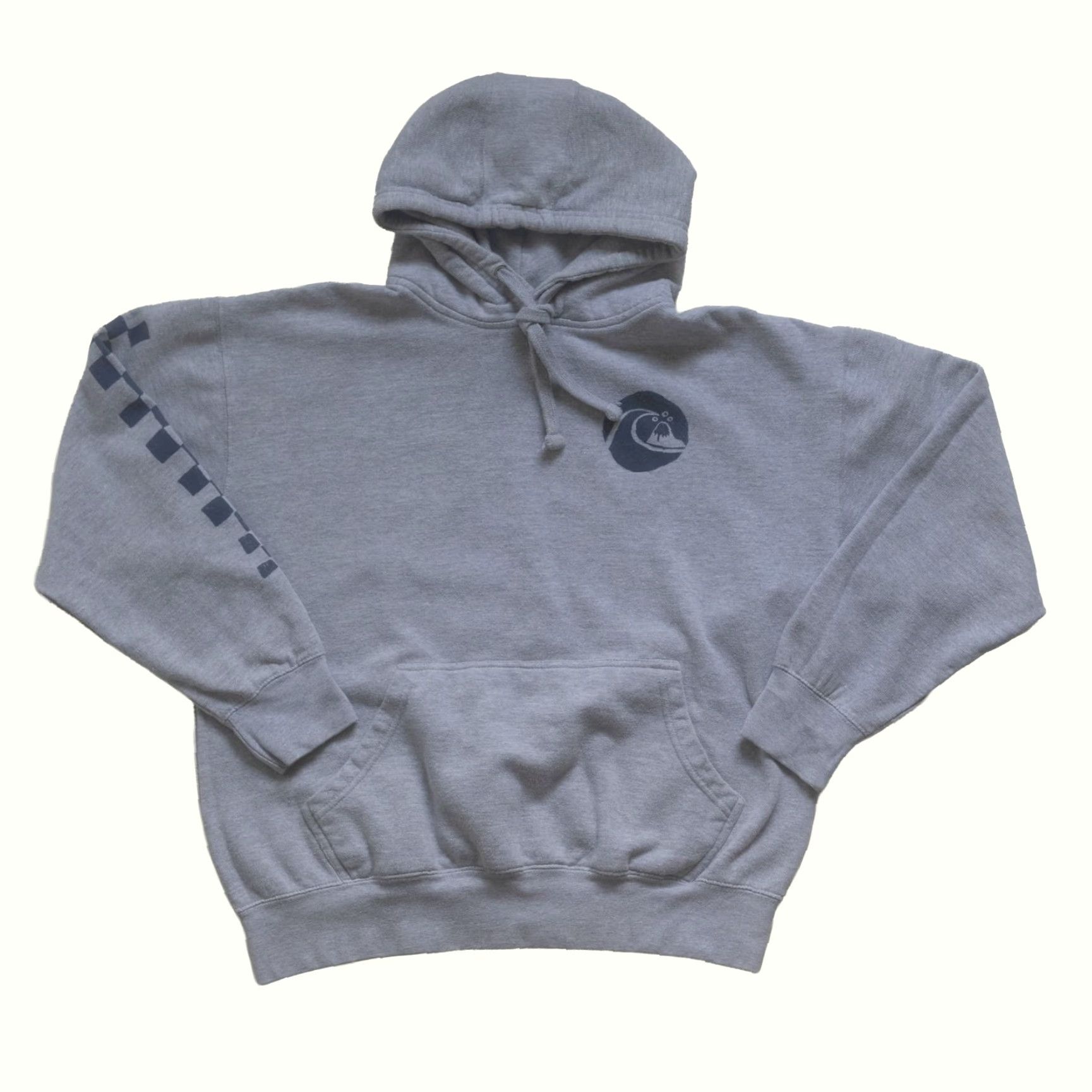 Quiksilver VINTAGE Quiksilver Hoodie US A Made Cotton Sweatshirt Gray XL Regular Men Size US XL / EU 56 / 4 - 2 Thumbnail