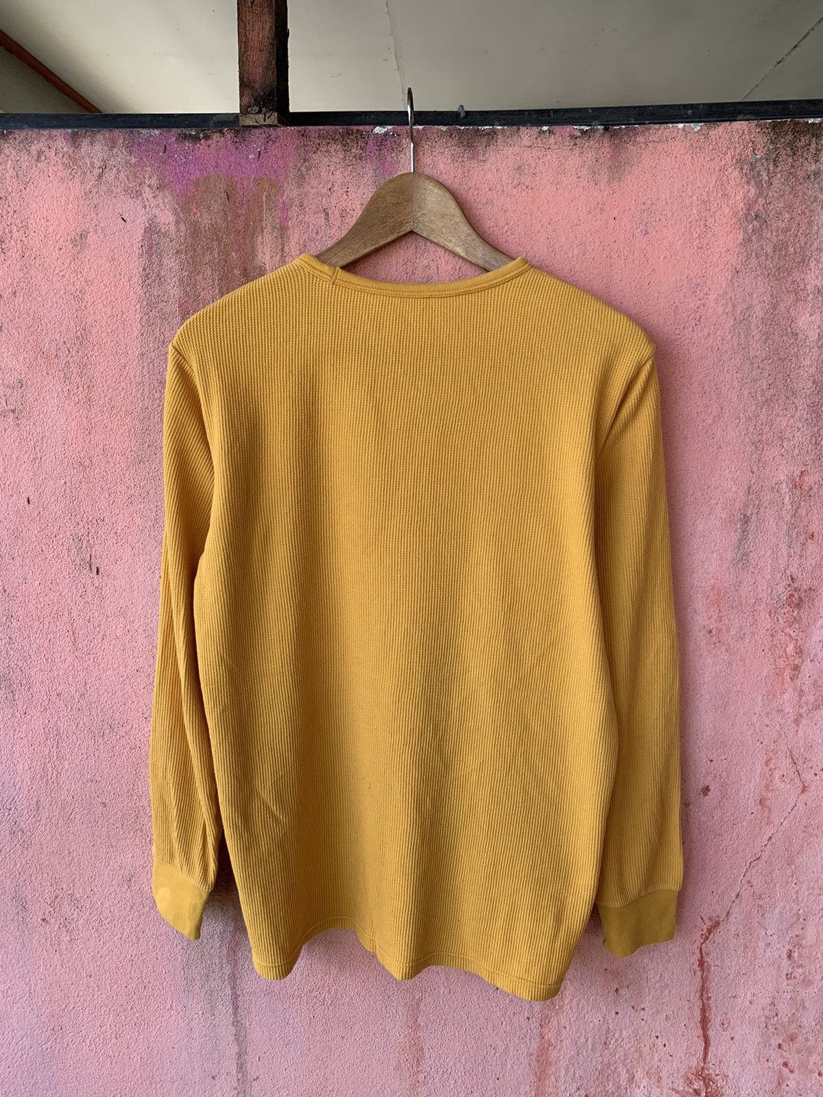 Japanese Brand × Uniqlo 🔥 Japanese Brand Uniqlo Heattech Waffle Longsleeves Tee Size US L / EU 52-54 / 3 - 4 Thumbnail