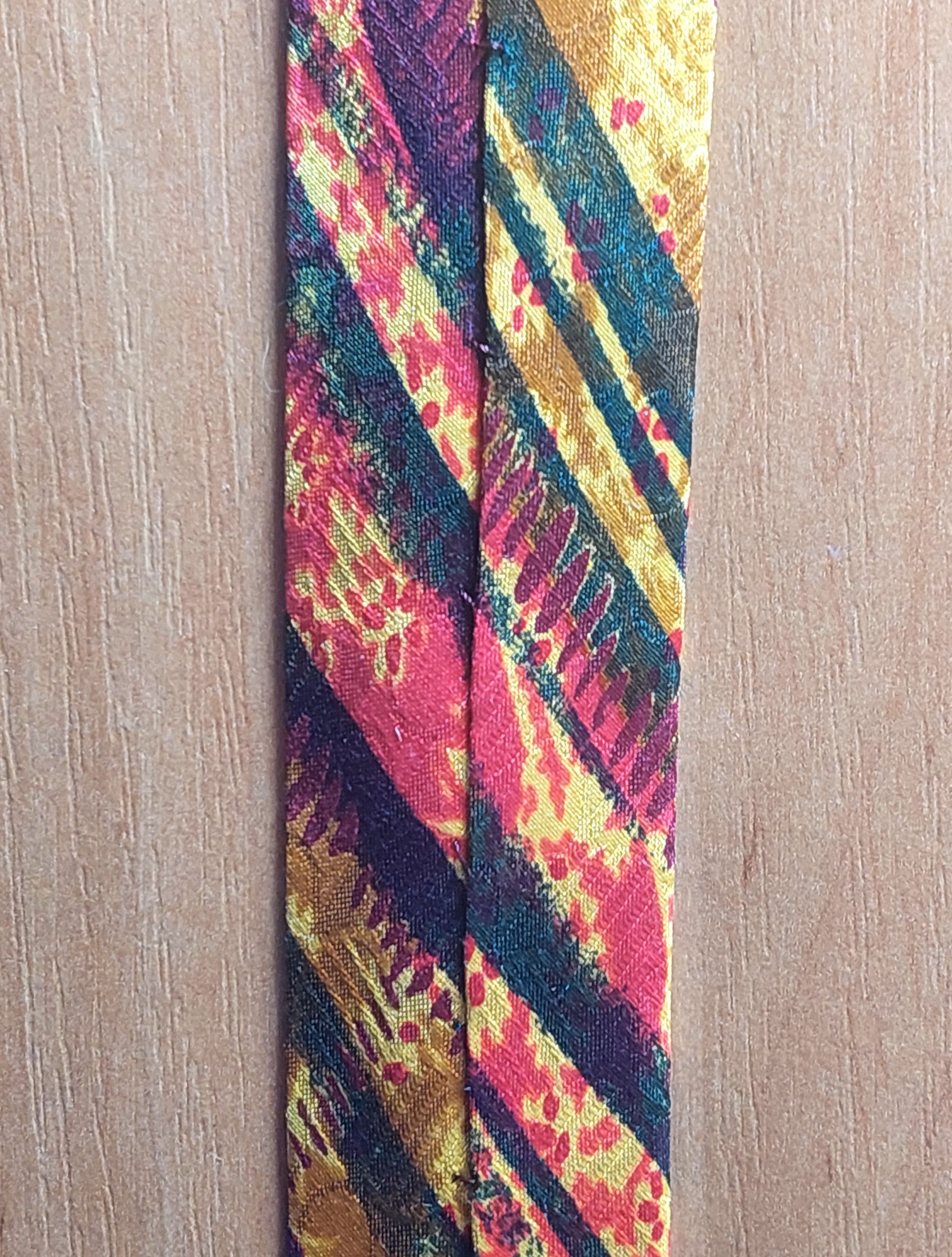 Santostefano Santostefano Italo Ferretti Silk Tie Multicolor Pattern Size ONE SIZE - 10 Thumbnail