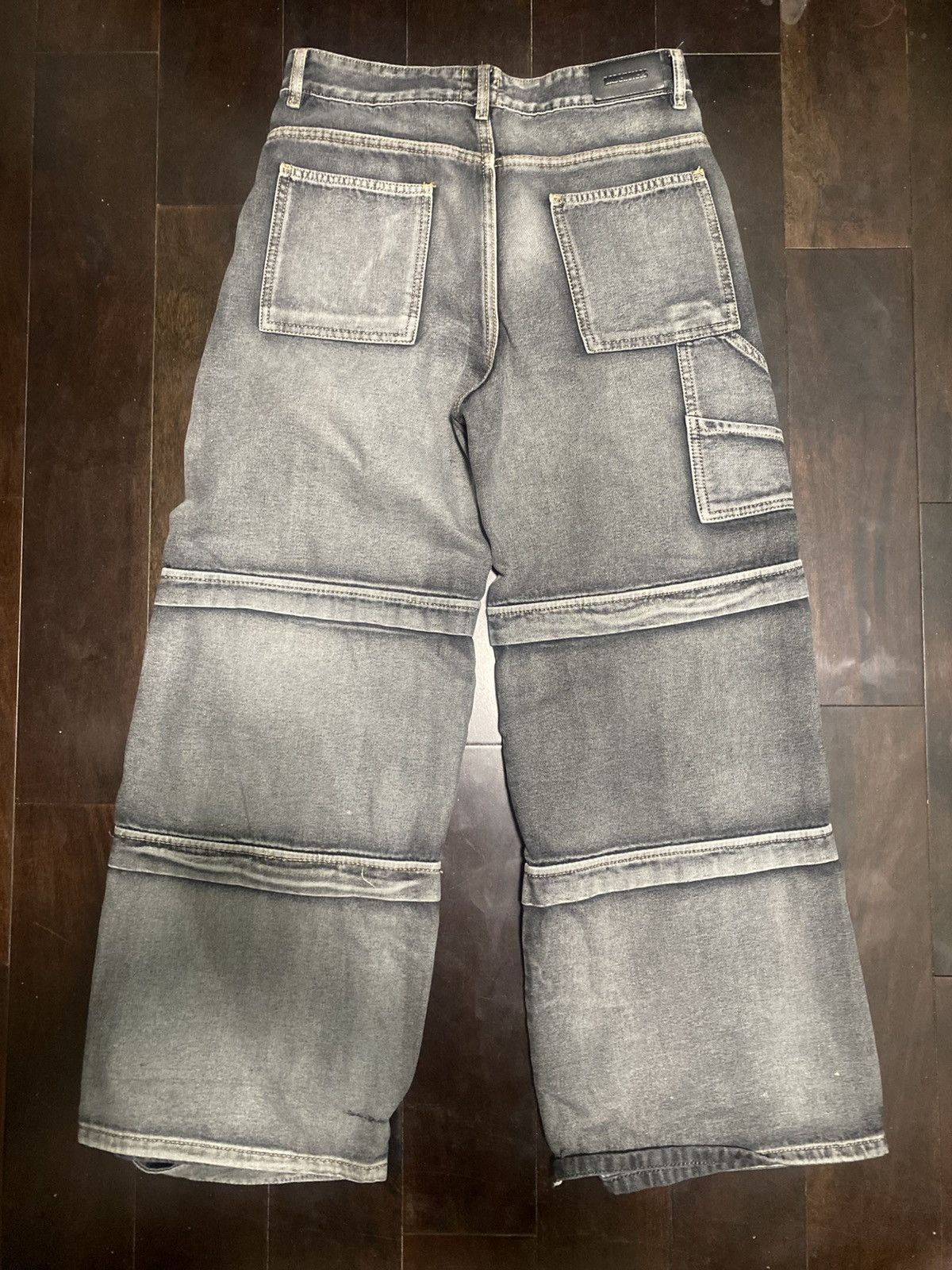 Other Wide Leg Jeans - Faded Black/Clement Size US 34 / EU 50 - 2 Thumbnail