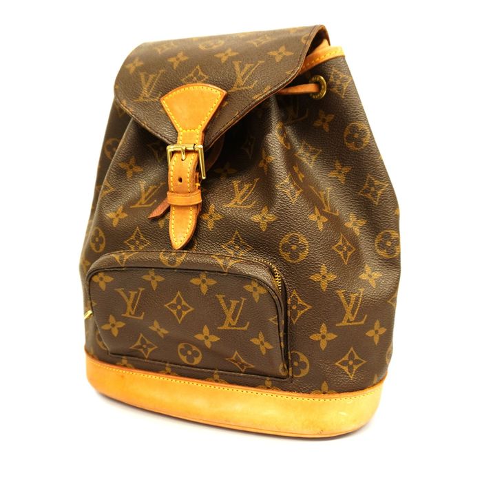 Auth Louis Vuitton Monogram Monsuri MM M51136 Women's Backpack