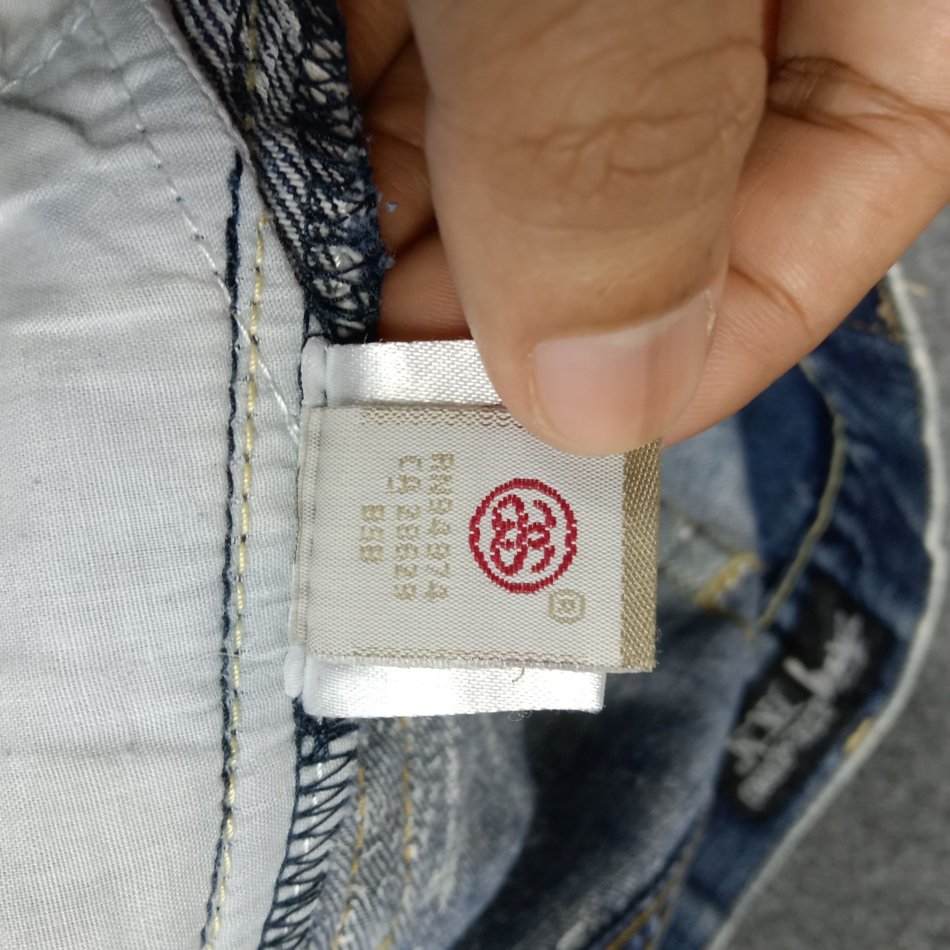 Stussy × Vintage Stussy American Streetwear Style Distressed Jeans Size US 34 / EU 50 - 16 Thumbnail