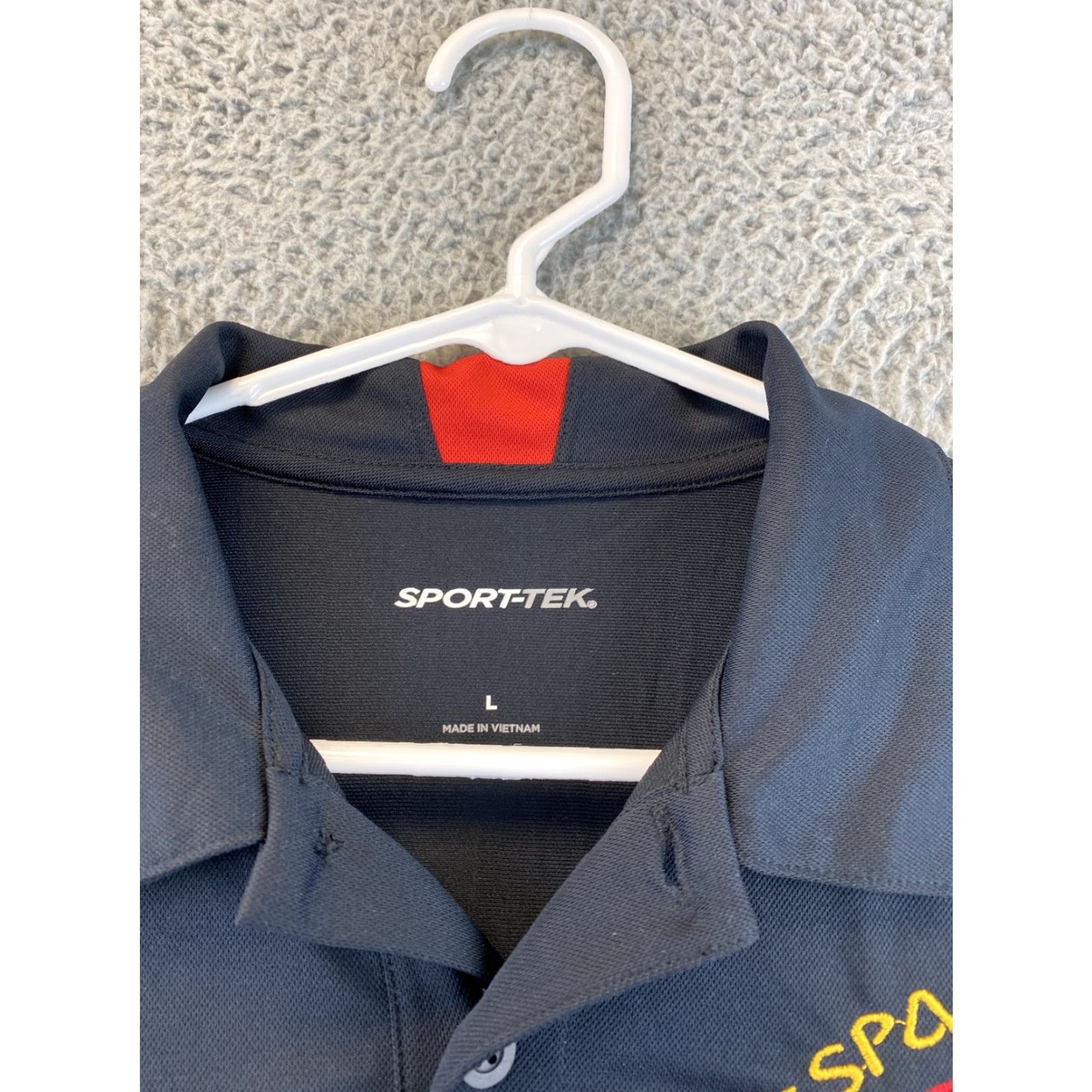 Vintage Sport-Tek Mens Cool Dry Fit Wicking Performance Golf Polo T-Shirt / 90-27 Size US L / EU 52-54 / 3 - 6 Thumbnail