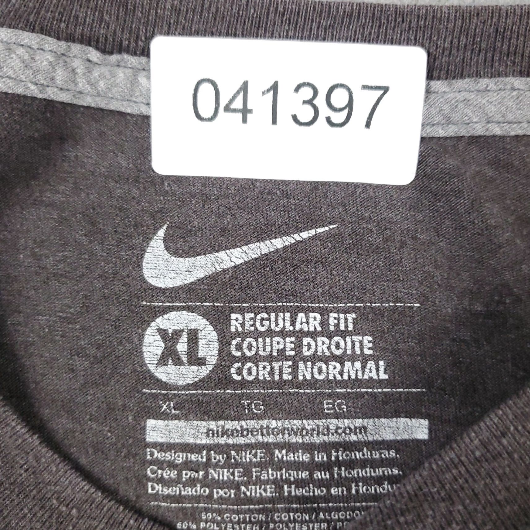 Nike Nike T Shirt Mens XL Blue Logo Short Sleeve Casual Crew Neck Size US XL / EU 56 / 4 - 8 Thumbnail