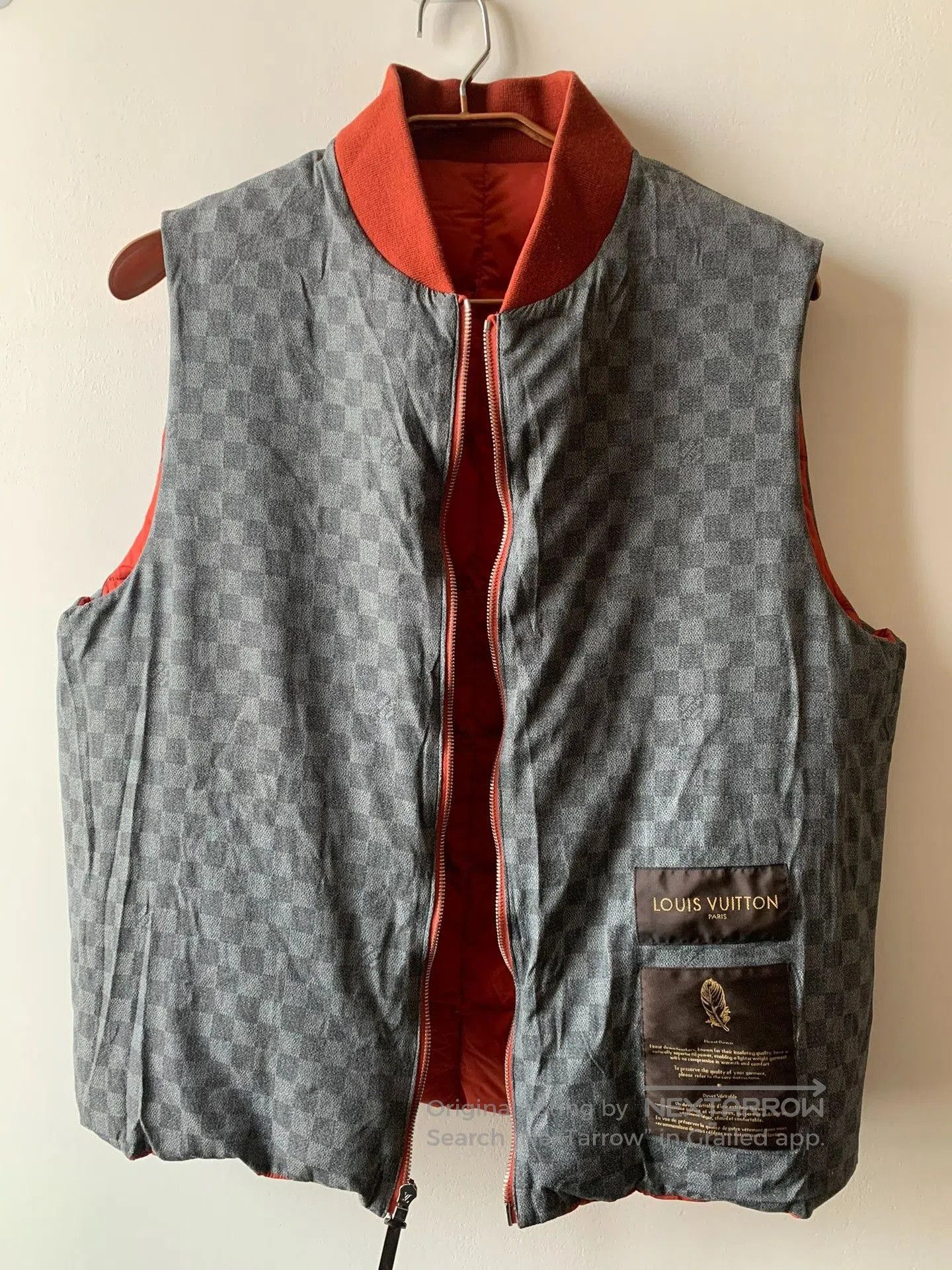 Louis Vuitton orange down vest by louis vuitton. Size US L / EU 52-54 / 3 - 3 Thumbnail