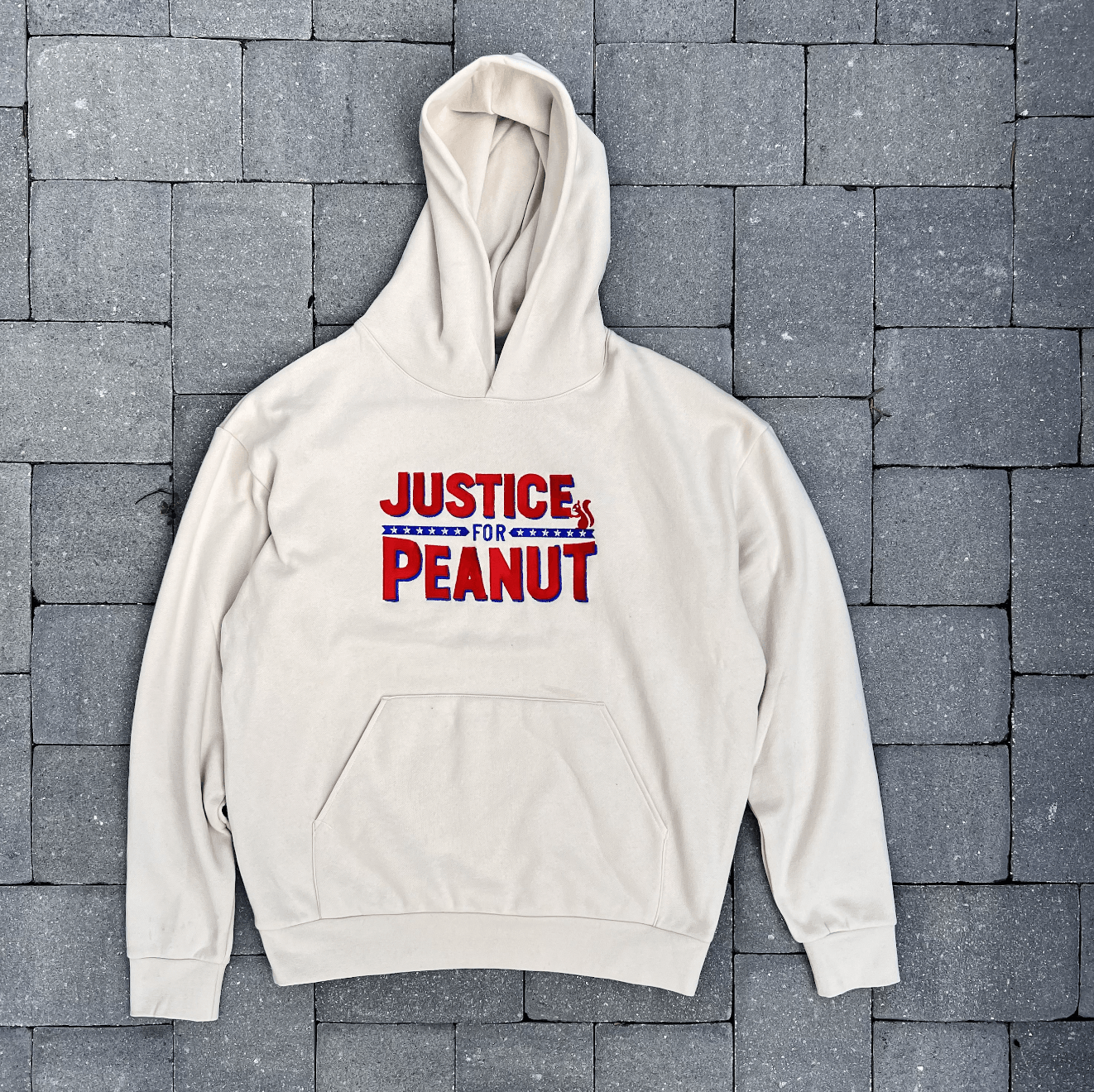 Other Justice For Peanut Hoodie Embroidered Size US XL / EU 56 / 4 - 2 Thumbnail