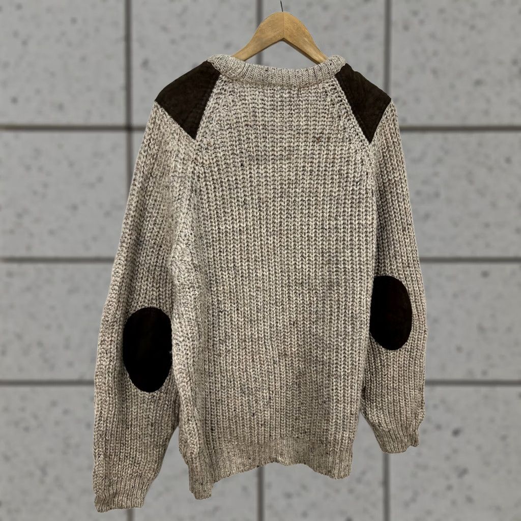 Vintage VINTAGE Aran Crafts Heavyweight Ribbed Wool Knit Jumper Sweater Mens L Size US L / EU 52-54 / 3 - 1 Thumbnail