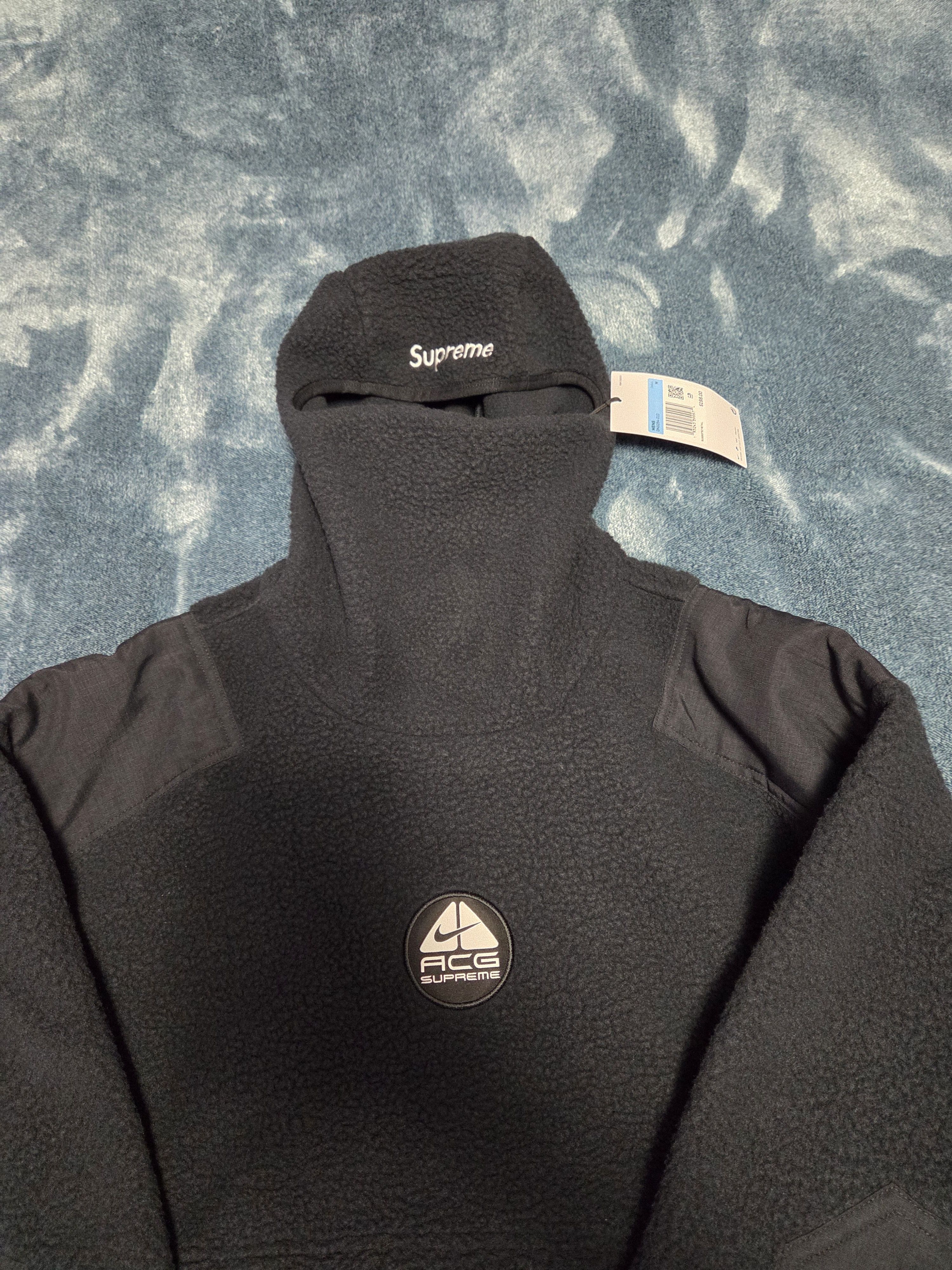 Nike × Supreme Supreme Nike ACG Fleece Pullover Black Size US M / EU 48-50 / 2 - 6 Thumbnail