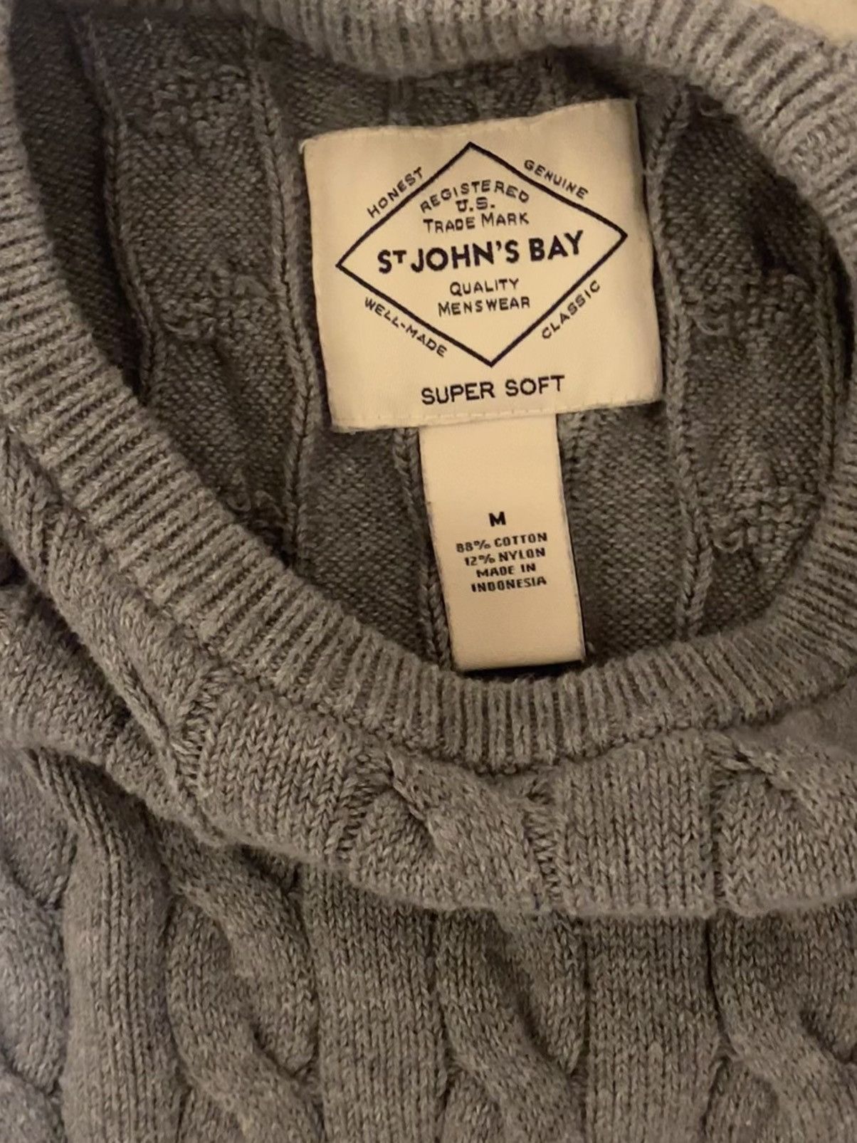 St. Johns Bay Grey sweater Size US M / EU 48-50 / 2 - 2 Thumbnail