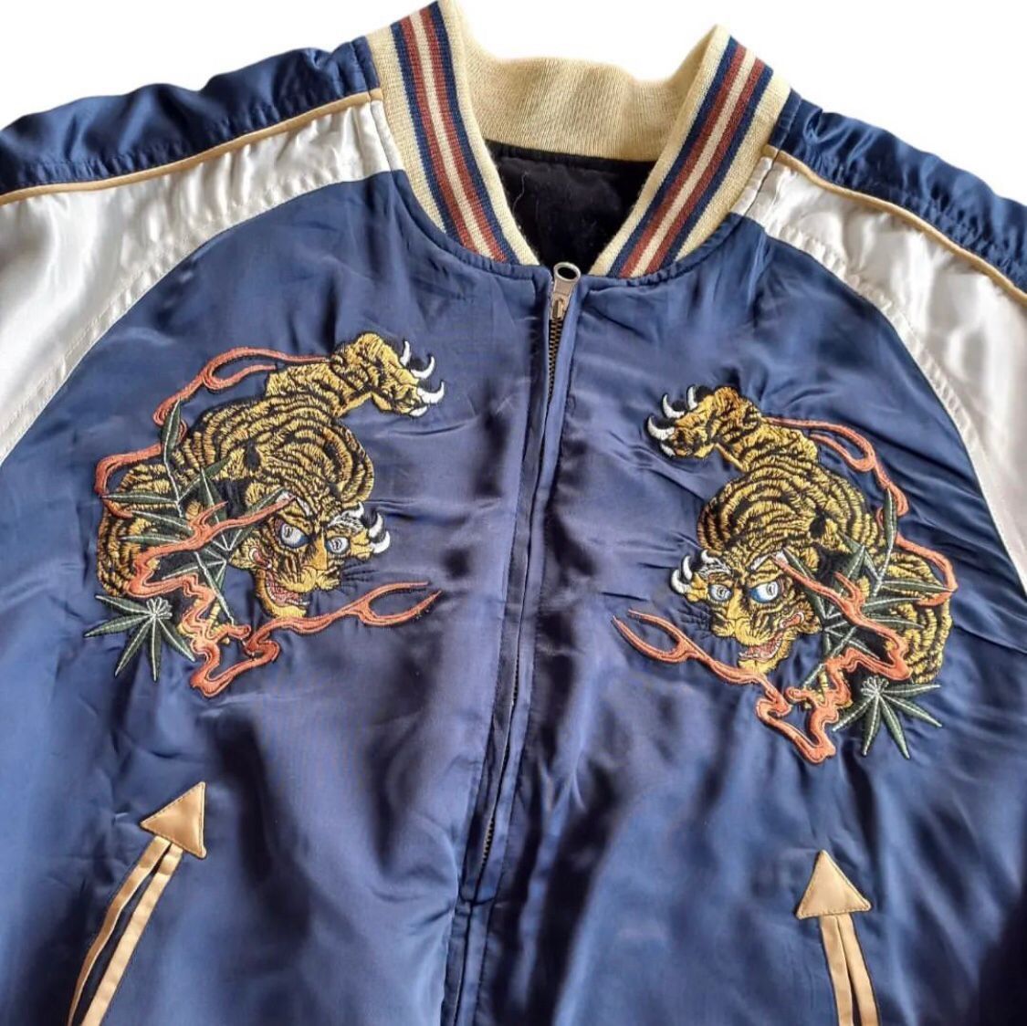 Edition Japan × Japanese Brand Nihon Noboru Taiyo Sukajan Jacket Reversible Bakuretsu Ranma Size US M / EU 48-50 / 2 - 3 Thumbnail