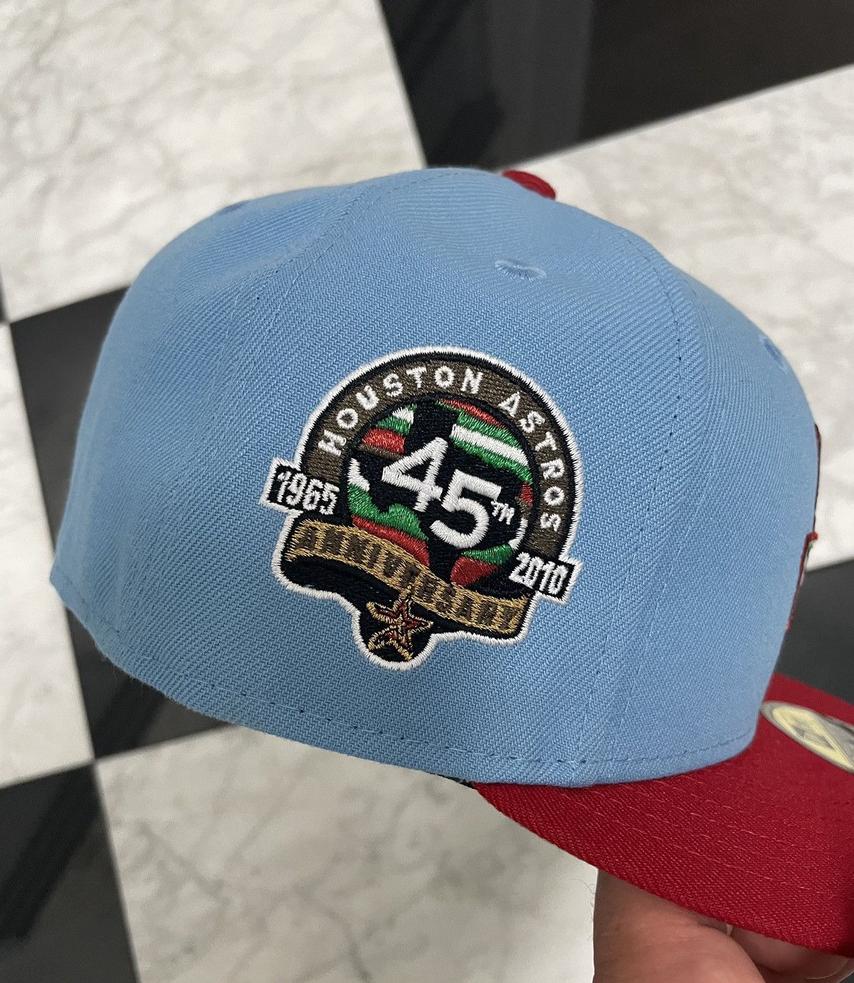 New Era 🔥 Exclusive Astros hype logo fitted size 7 Size ONE SIZE - 2 Thumbnail