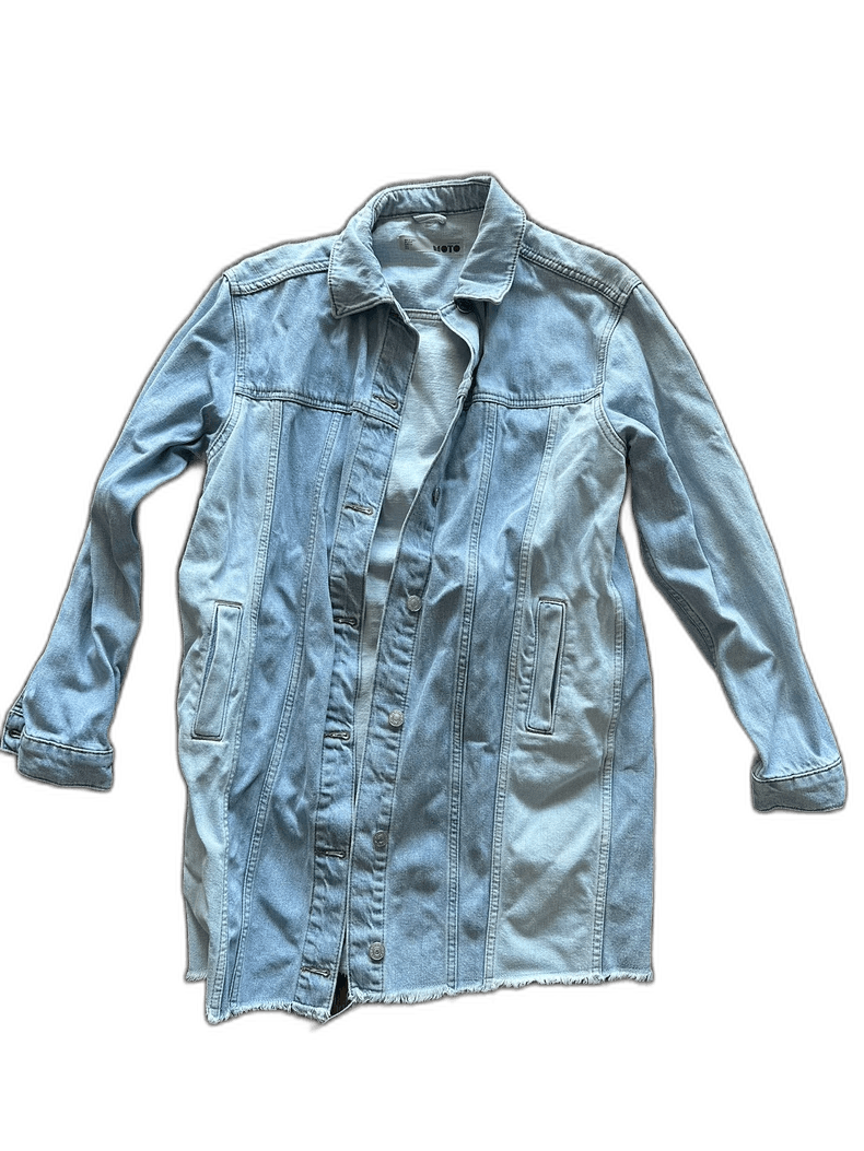 Levi's Color Block Denim Jacket Long Sleeve Size US S / EU 44-46 / 1 - 1 Thumbnail