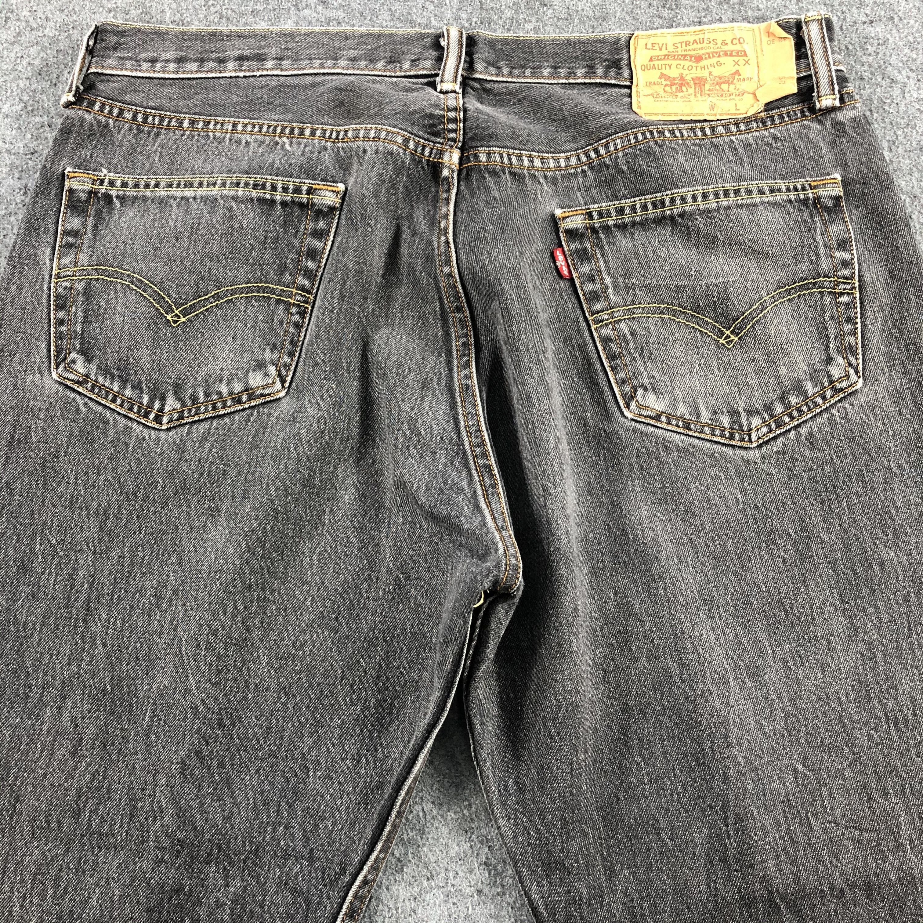 Levi's Vintage Levis 501 Earth Tone Jeans-J1613 Size US 36 / EU 52 - 4 Thumbnail