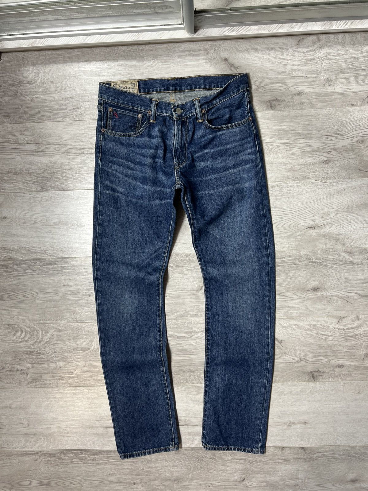 RRL Ralph Lauren Polo Ralph Lauren Jeans Blue Denim Pants Size US 31 - 1 Thumbnail