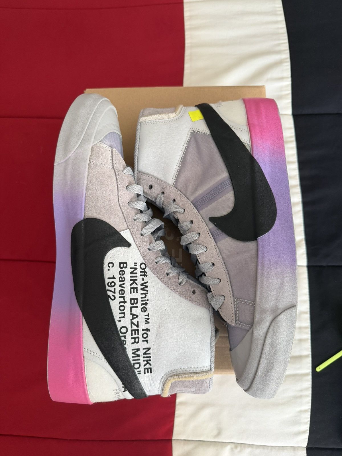 Nike × Off-White Nike Off White Blazer Mid Serena Williams Size US 10.5 / EU 43-44 - 2 Thumbnail