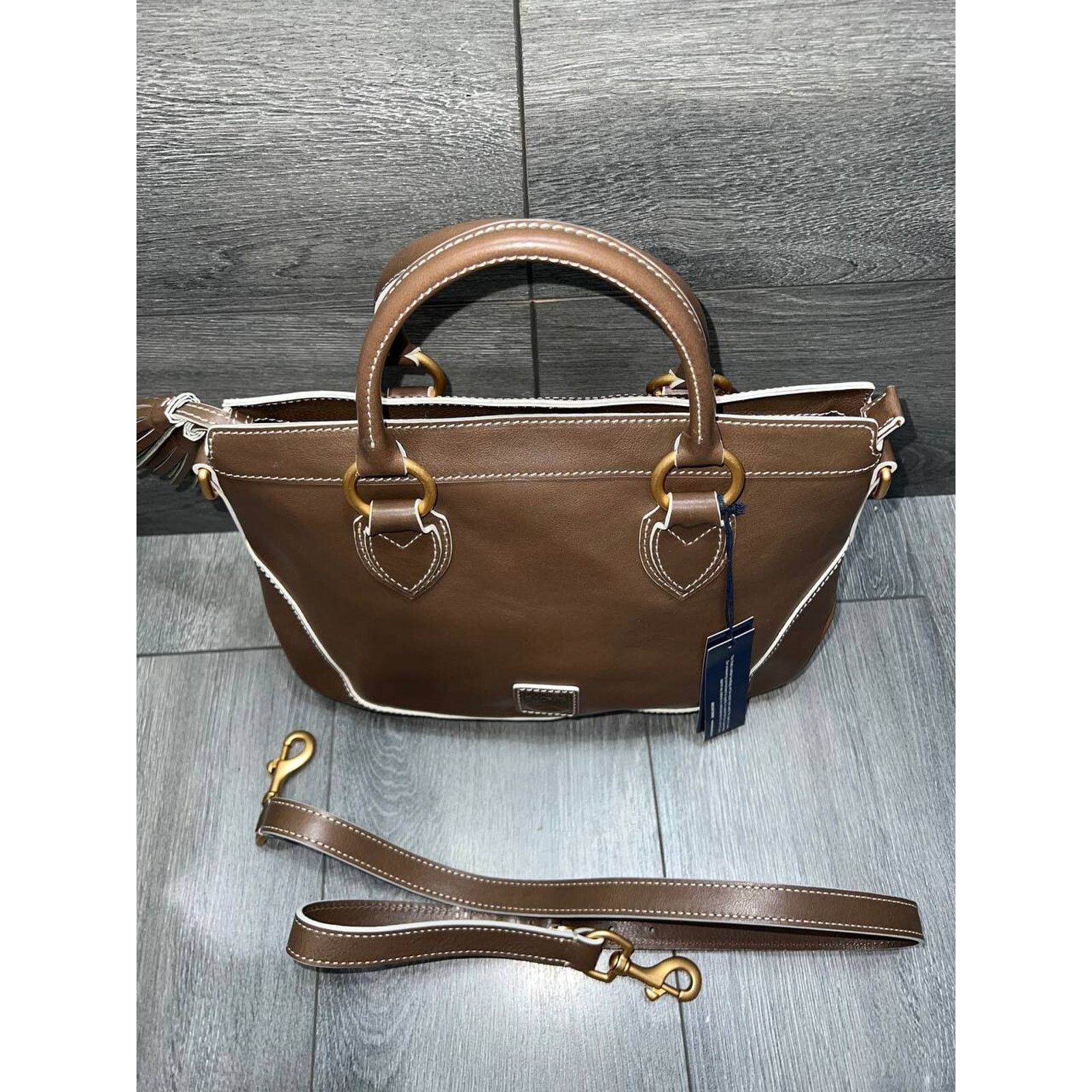 Dooney & Bourke Dooney & Bourke Florentine Leather Short Handle Bag A648443 Size ONE SIZE - 3 Thumbnail