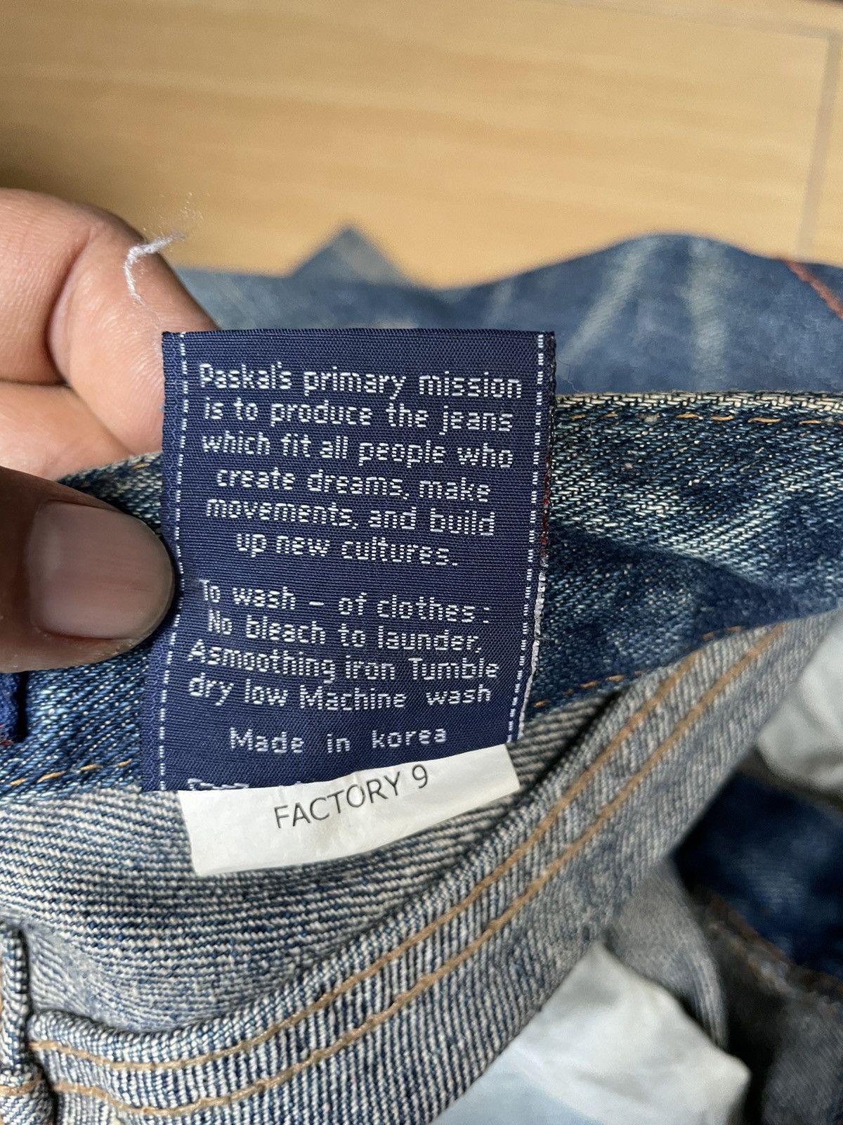 If Six Was Nine Paskal Flare Jeans Size US 30 / EU 46 - 15 Thumbnail