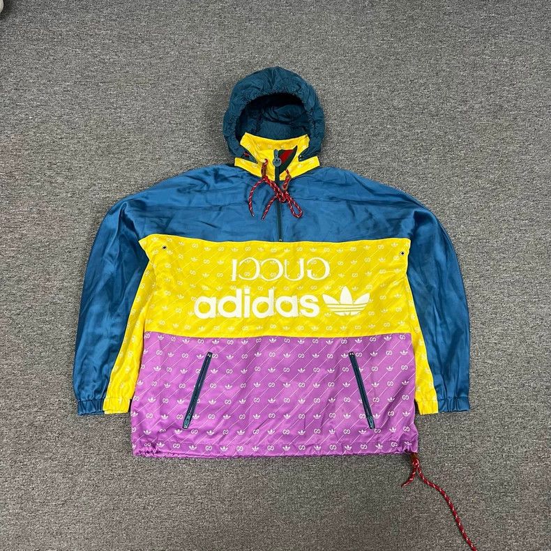 Gucci Gucci Adidas co-branded windbreaker jacket 2502-Nextarrow Size US S / EU 44-46 / 1 - 1 Thumbnail