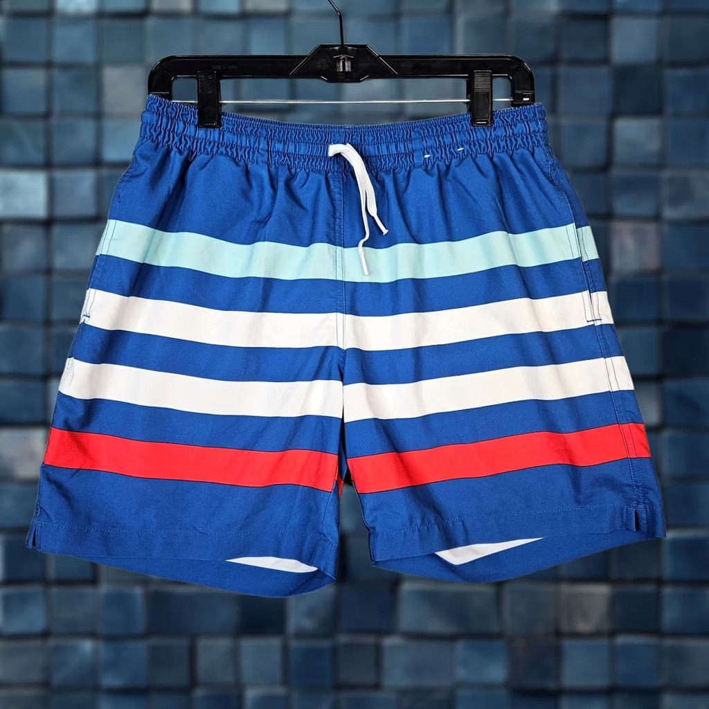 Chubbies Chubbies Men’s Multicolor Striped Swim Shorts Size M Adult Regular Size US 31 - 1 Thumbnail
