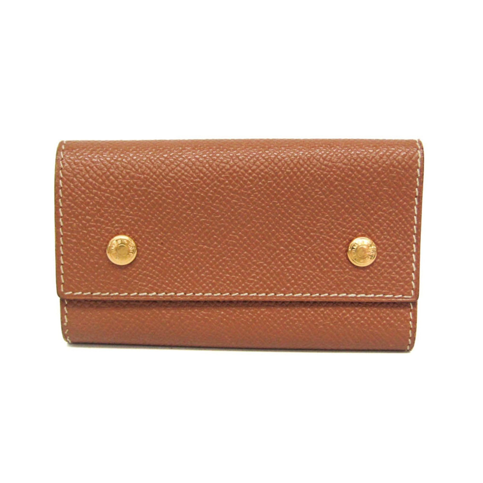 Hermes Hermes Sellier Men,Women Epsom Leather Key Case Light Brown Size ONE SIZE - 1 Thumbnail