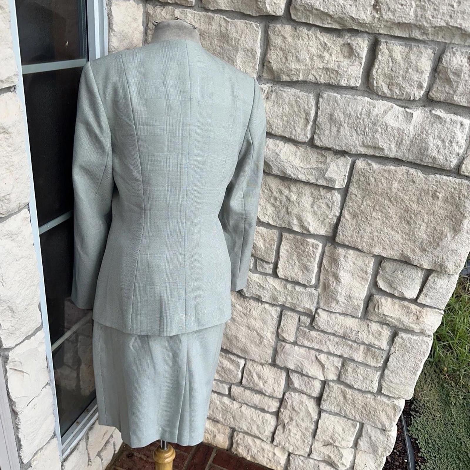 Other Vintage 80's Emily Glen Plaid Skirt Power Suit 8 Size M / US 6-8 / IT 42-44 - 2 Thumbnail