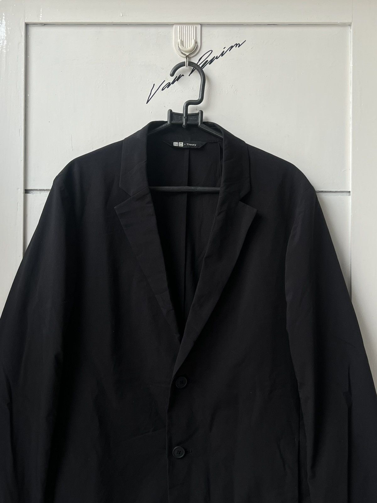 Uniqlo Uniqlo x Theory Black AirSense Suit Blazer Size US S / EU 44-46 / 1 - 2 Thumbnail