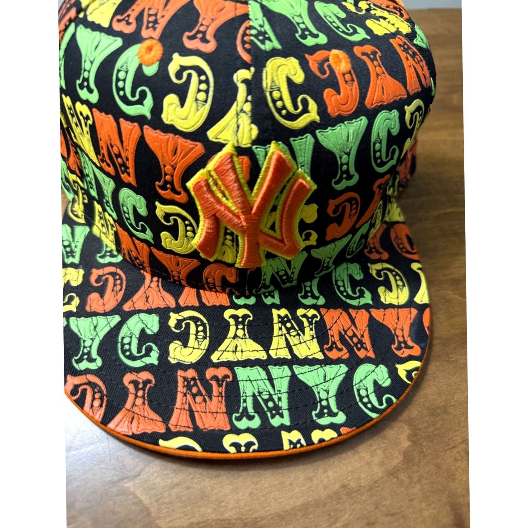 New Era New Era New York Yankees Hat Mens 7 3/4 Multi Color NYC Graffiti 59FIFTY Fitted Size ONE SIZE - 3 Thumbnail